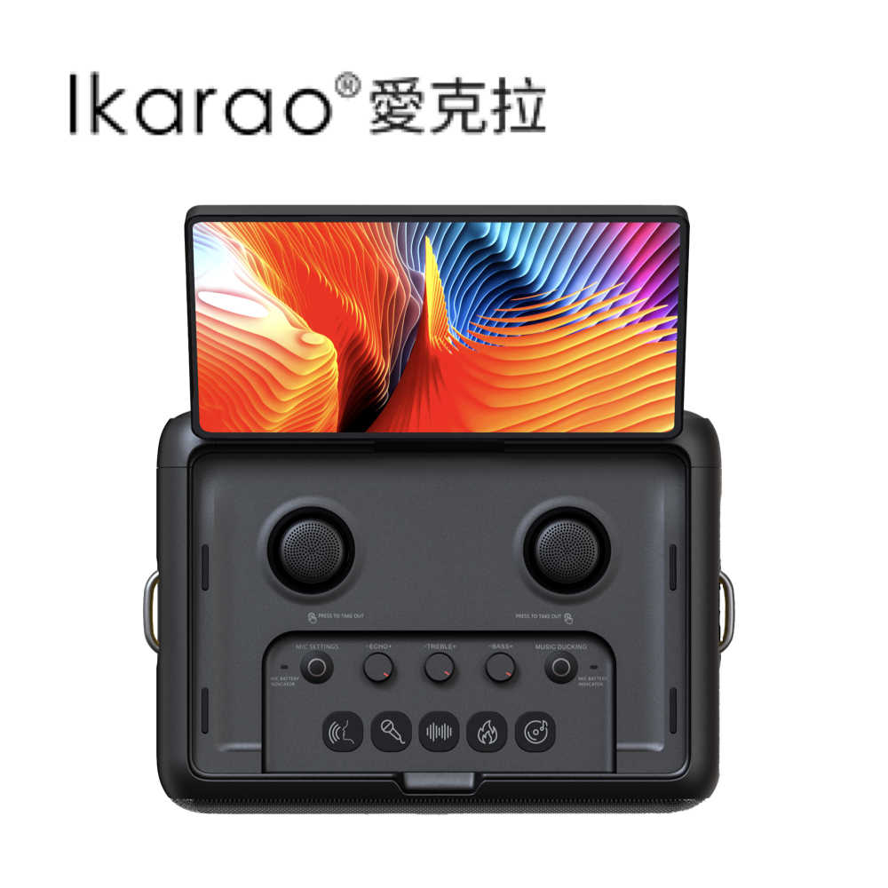 Ikarao 愛克拉 X2 卡拉OK機 攜帶型伴唱機 隨身卡拉OK 藍牙喇叭 台灣公司貨 一年保固｜劈飛好物