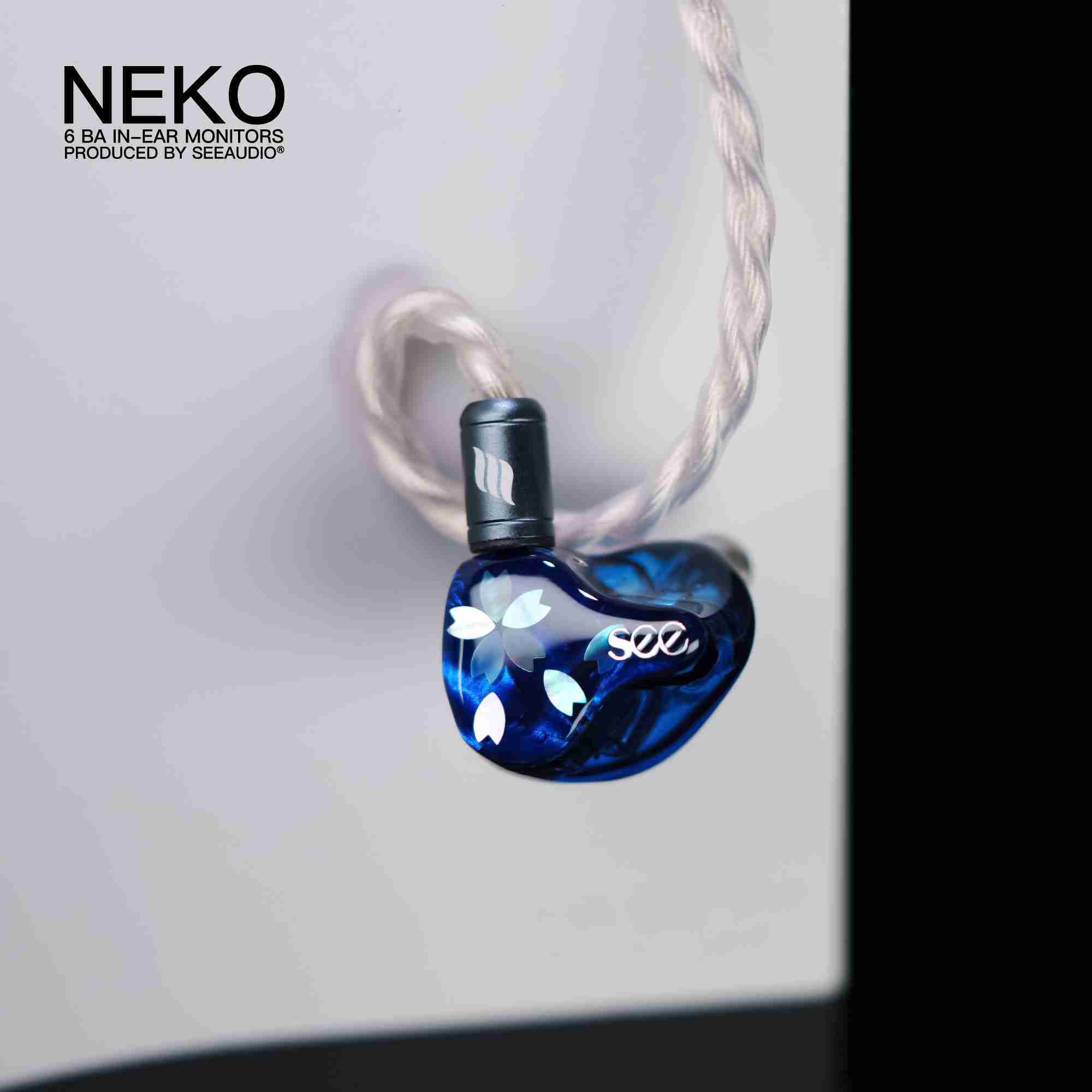 See Audio NEKO 六動鐵 入耳式耳機 動鐵耳機 0.78插針 可換線 台灣公司貨 一年保固