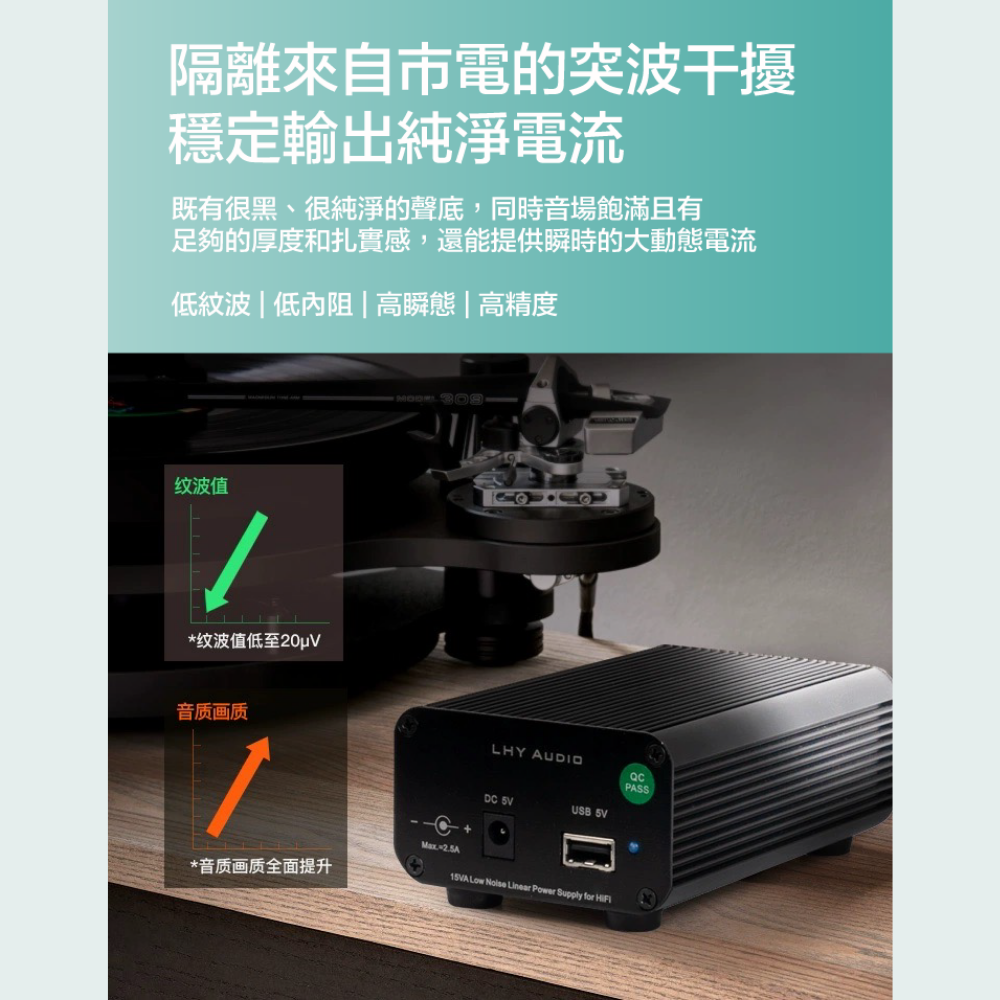LHY Audio 線性直流電源 5V 老虎魚 線電｜劈飛好物
