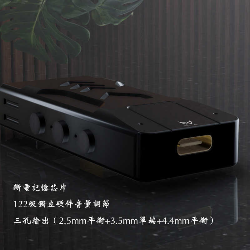 狂派 PLUS4 手機耳擴DAC 小尾巴 2.5 3.5 4.4 雙線材 台灣公司貨 台中試聽｜劈飛好物