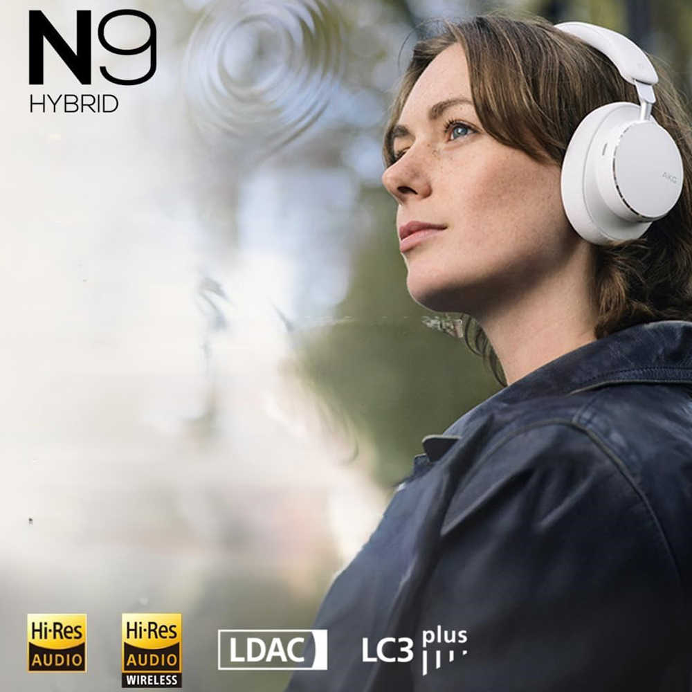 AKG N9 Hybrid 無線耳罩耳機 藍芽5.3 wifi 2.4GHz 臺灣公司貨 一年保固｜劈飛好物
