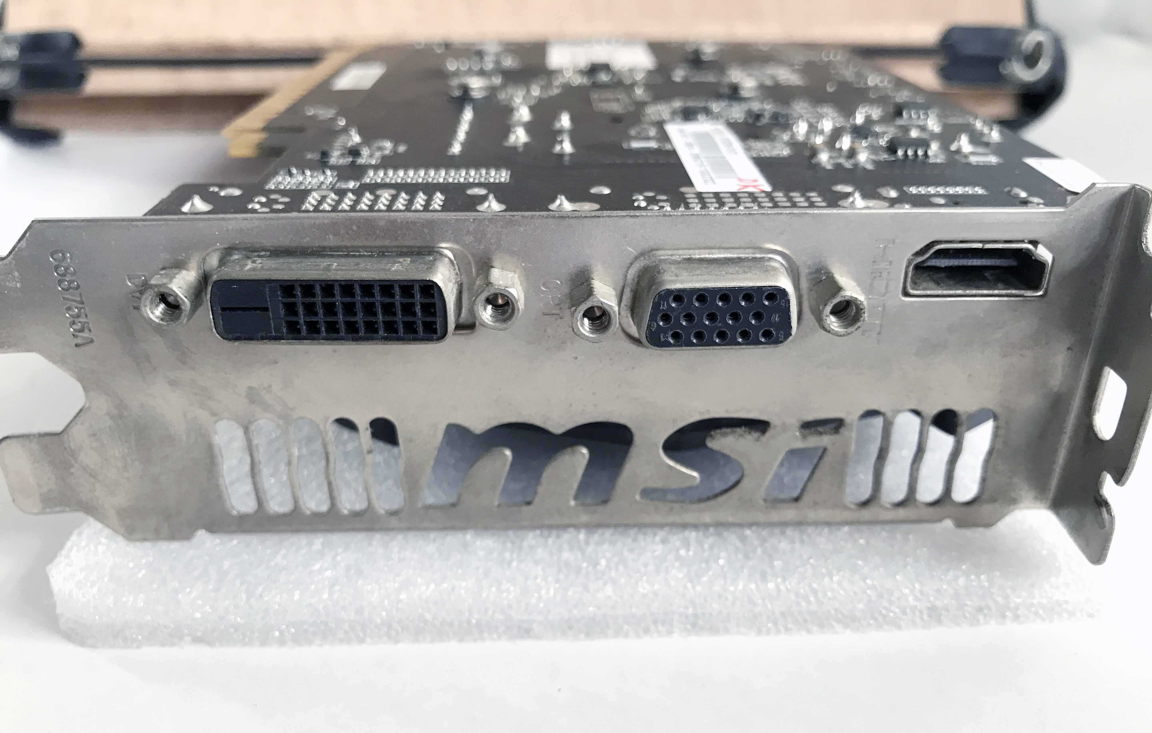 微星 GTX 750Ti 2G/D5 顯示卡 免插電 短版 二手 良品