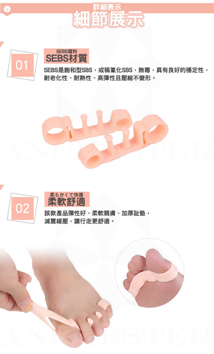 舒適型拇指五孔套-4