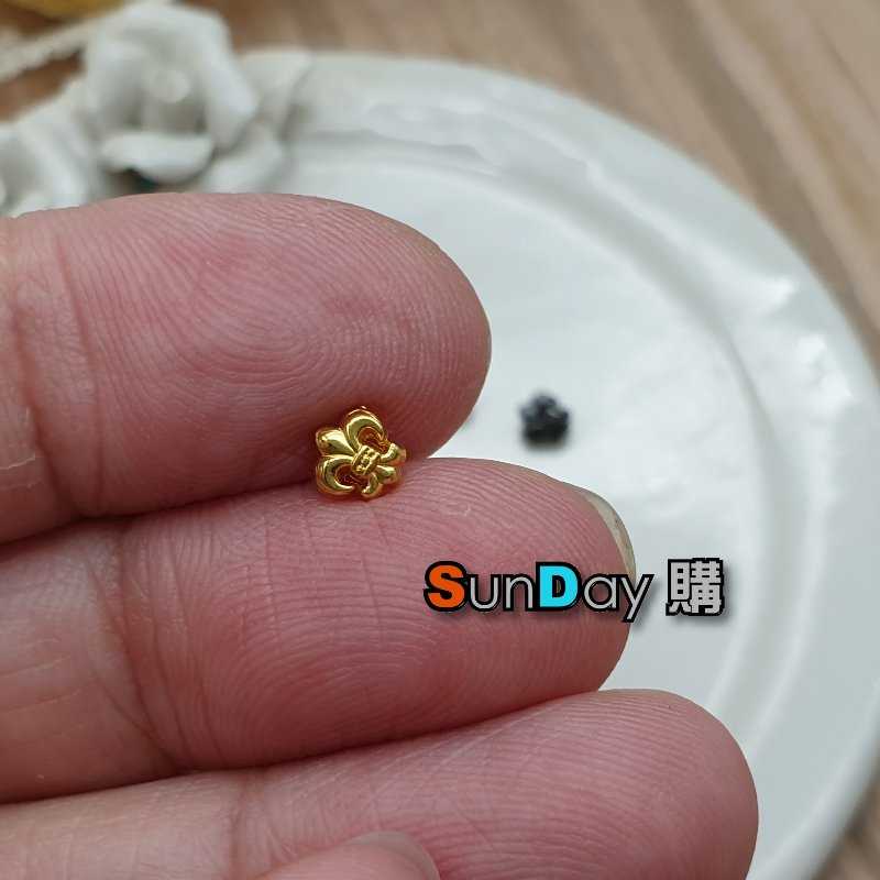 布偶娃衣輔料 迷你金屬釦 5mm皇冠金屬釦 超迷你蘑菇釦子