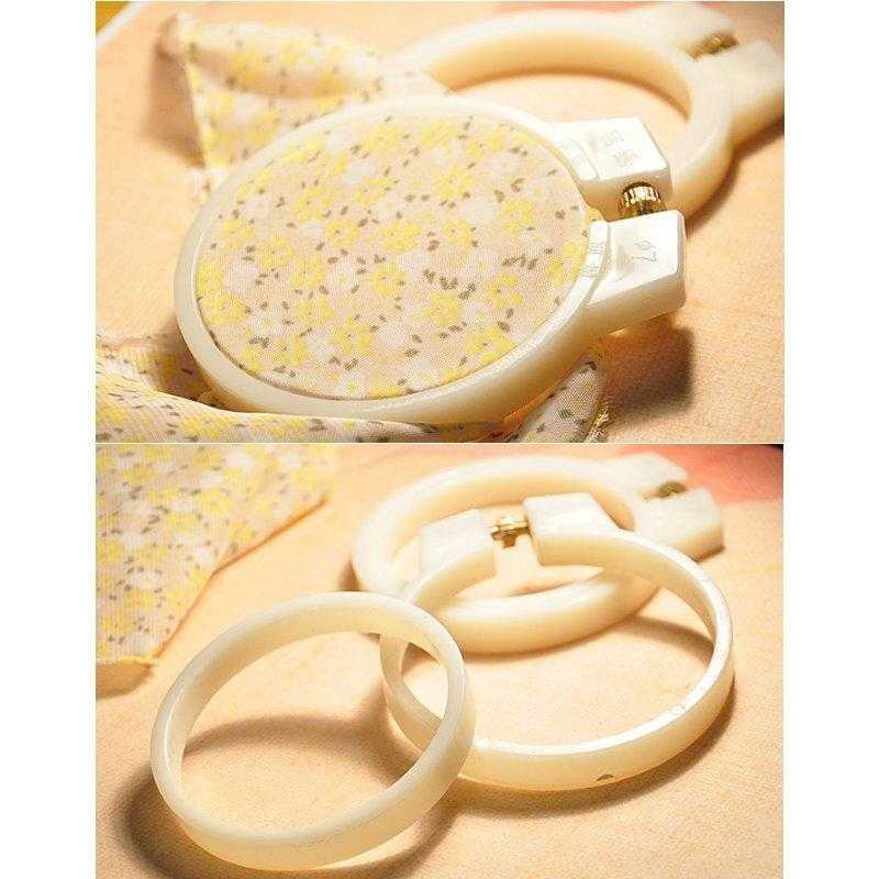 迷你 刺繡框 十字繡 絹繡 9cm(共有四種尺寸)