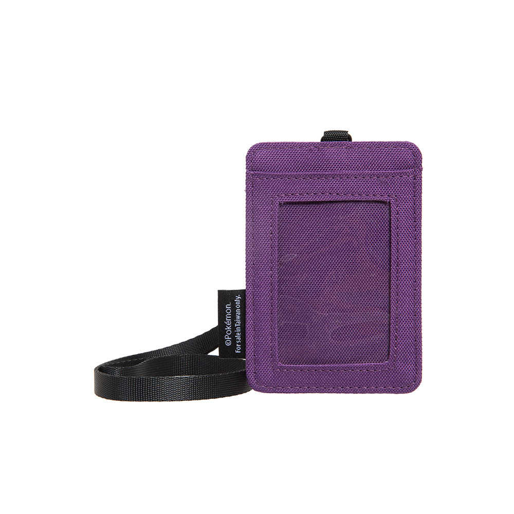 【OUTDOOR】寶可夢Pokemon-夜光耿鬼票卡證件套-紫色 ODGO21A08PL, 支援超商取貨