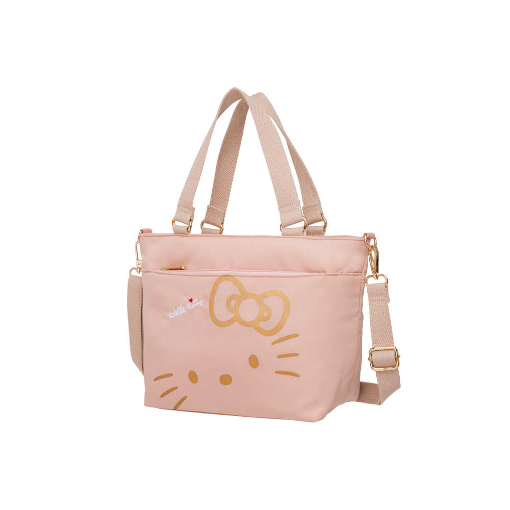 【Hello Kitty】經典凱蒂-兩用手提包-粉 KT03A03PK