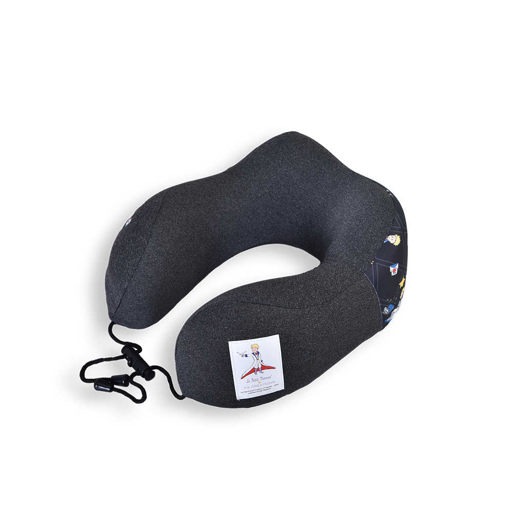 【小王子Le Petit Prince聯名款】環遊法國-頸枕-黑 FXG303-01 支援超商取貨