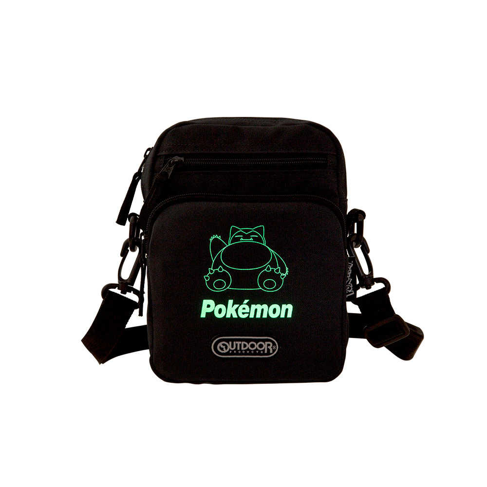 【OUTDOOR】 寶可夢Pokemon-夜光卡比獸直式側背包