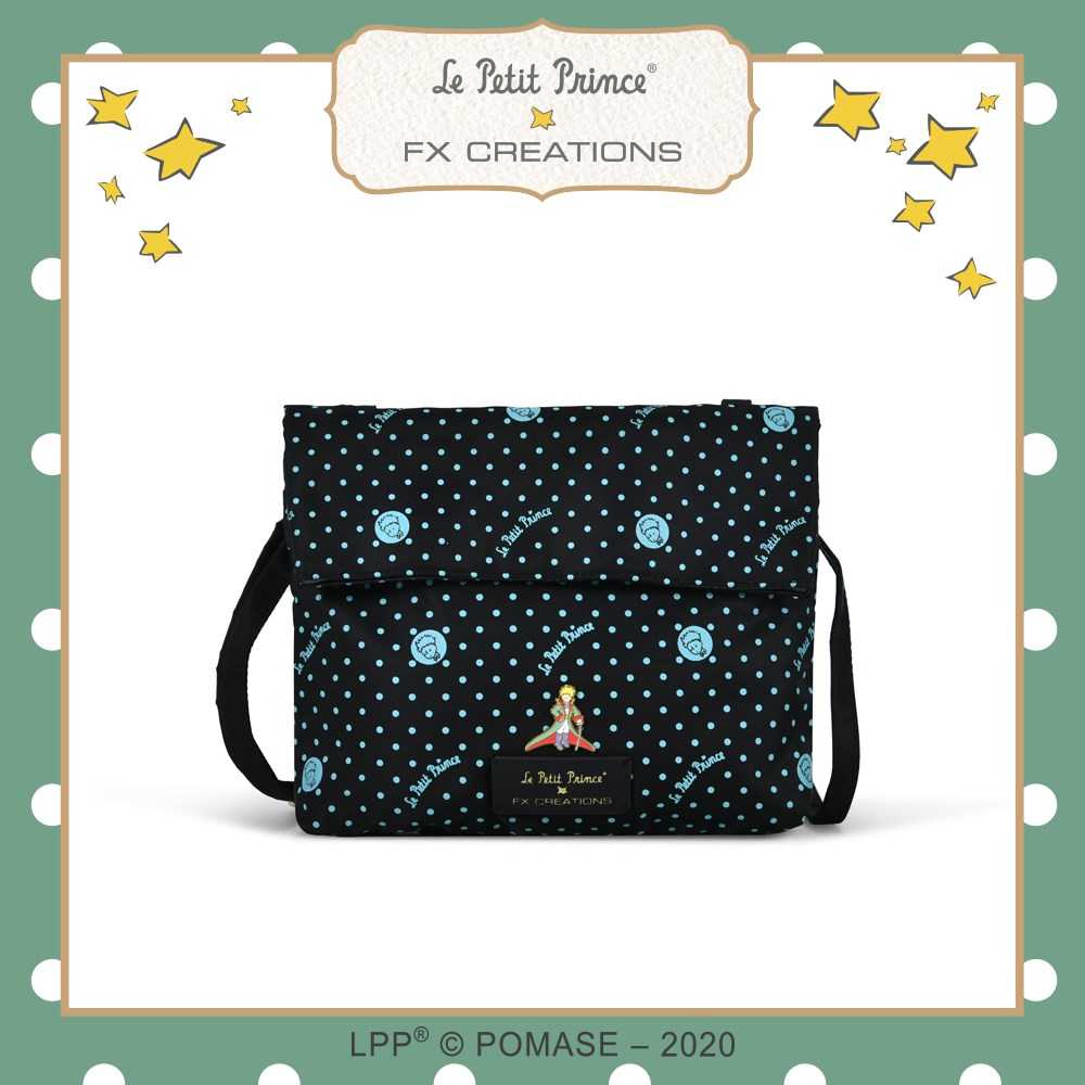 【小王子Le Petit Prince聯名款】玩味點點系列 二用側背包#點點藍 LPP76098-01