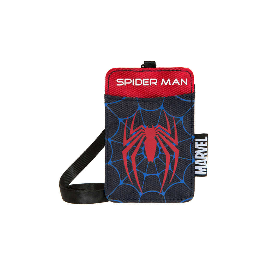 【OUTDOOR】漫威英雄MARVEL-蜘蛛人票卡證件套-深藍色 ODDY22I04NY