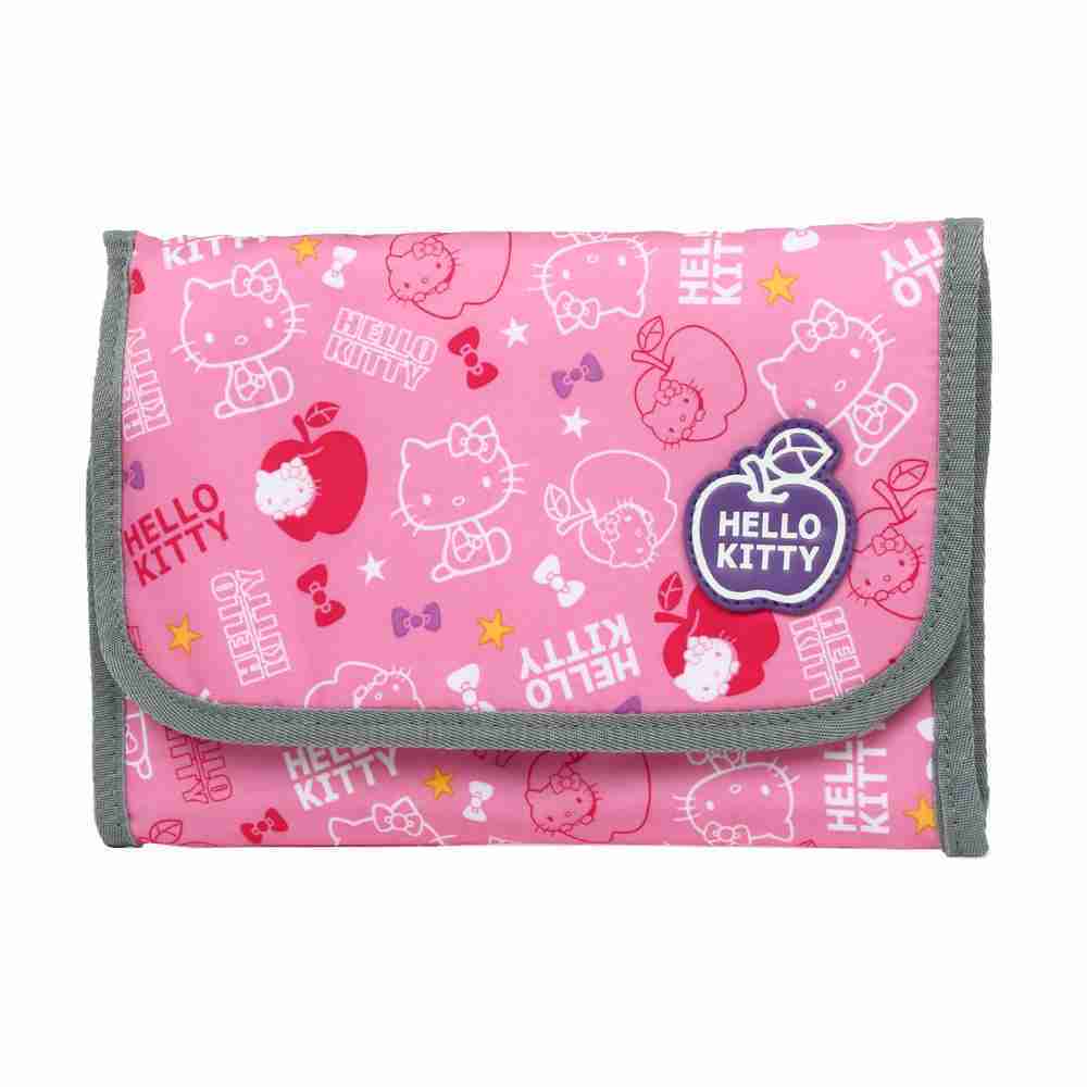 【Hello Kitty】蘋果樂園盥洗袋-粉紅 KT00Q10PK
