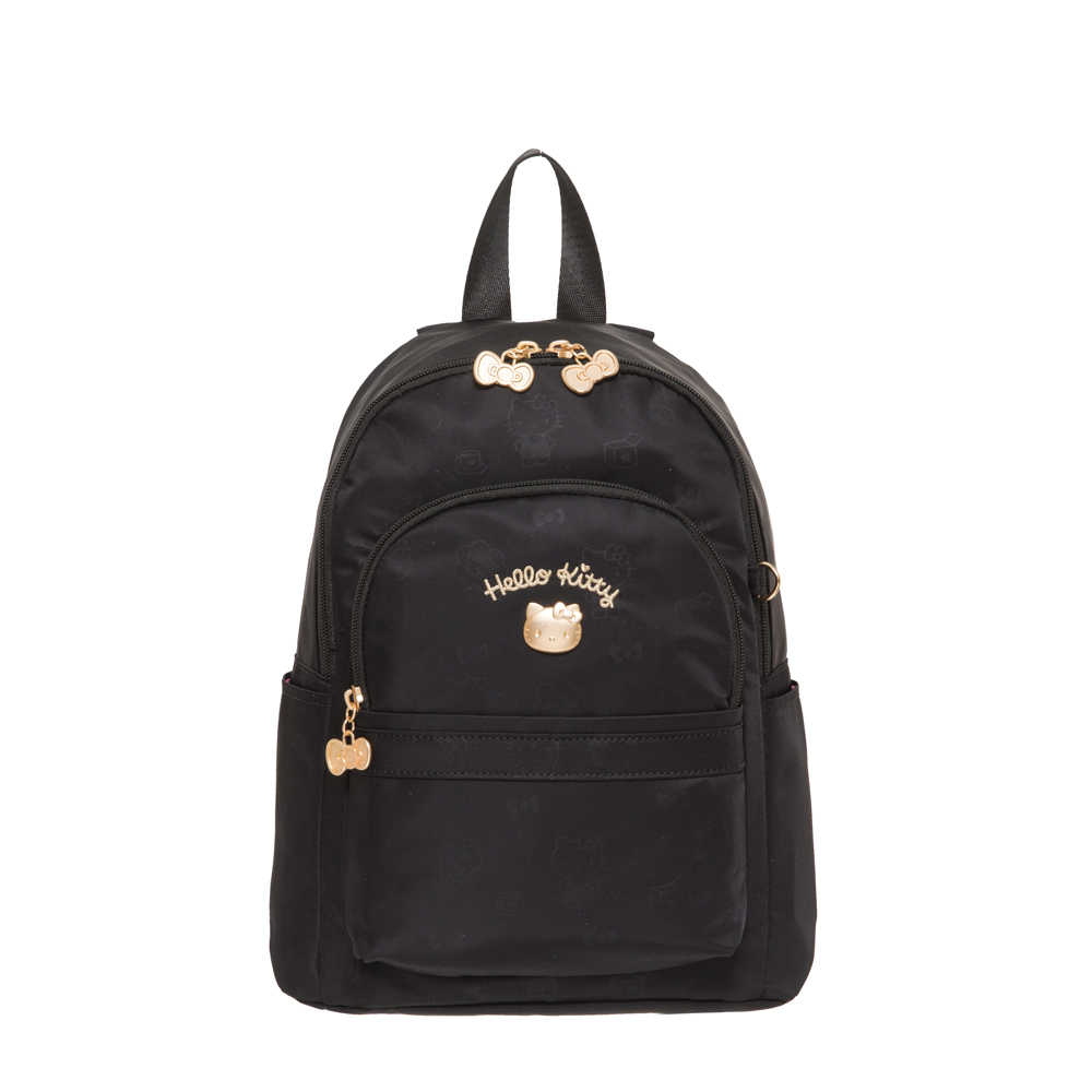 【Hello Kitty】美好時光-後背包-黑 KT01U04BK