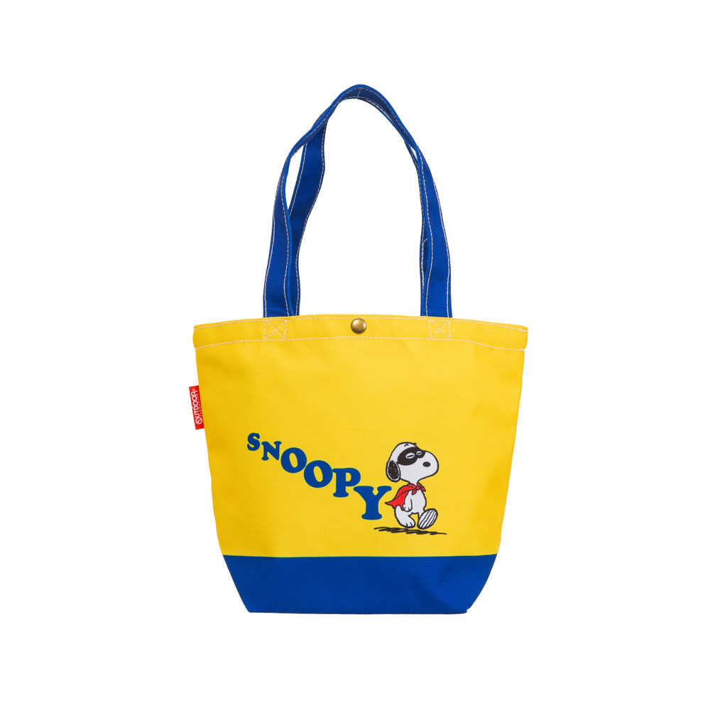 【OUTDOOR】SNOOPY聯名款購物袋-黃色 ODP19F01YL