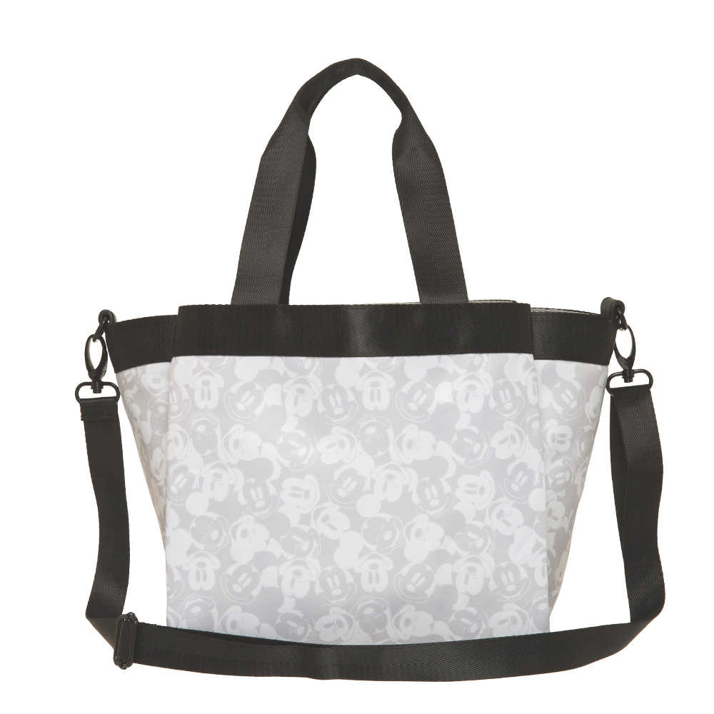 【Disney】米奇-復古米奇兩用手提包-灰 PTD21-C2-51GY