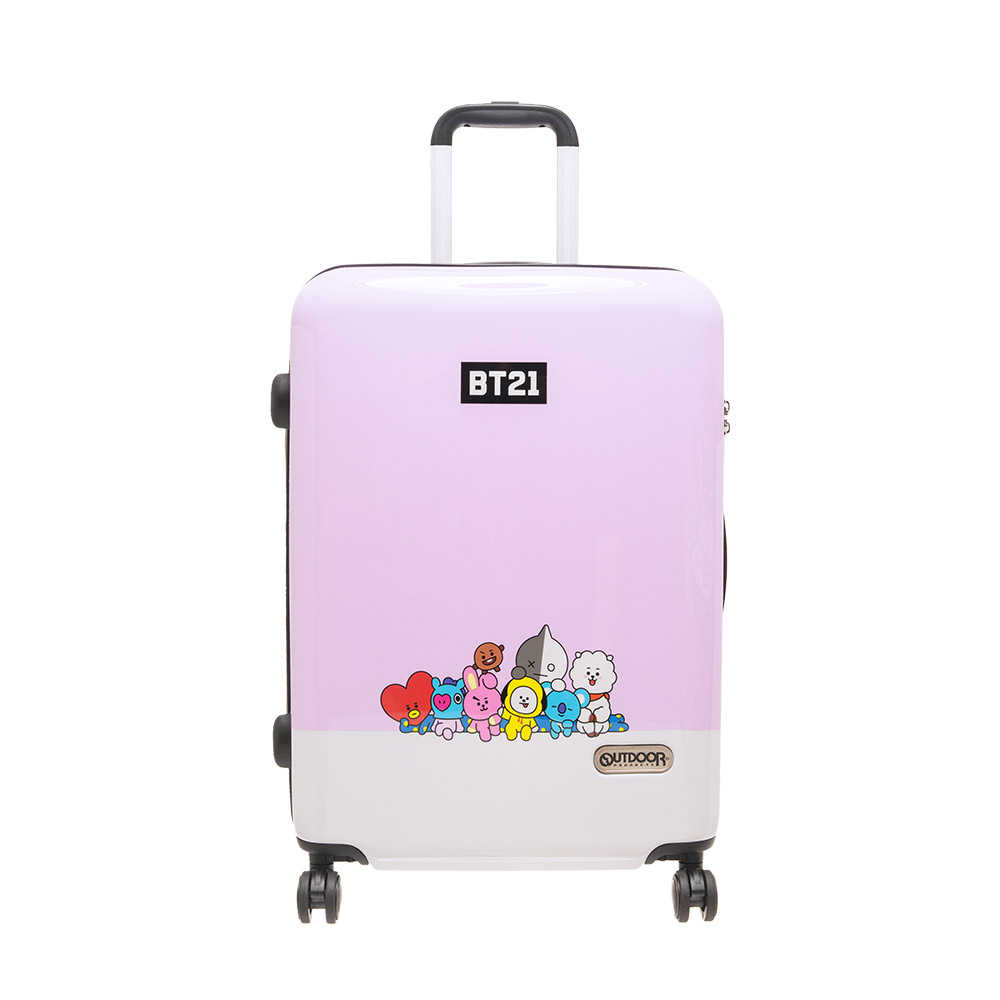 宇宙明星BT21-全員集合行李箱24吋-紫 ODBT1980B24PL