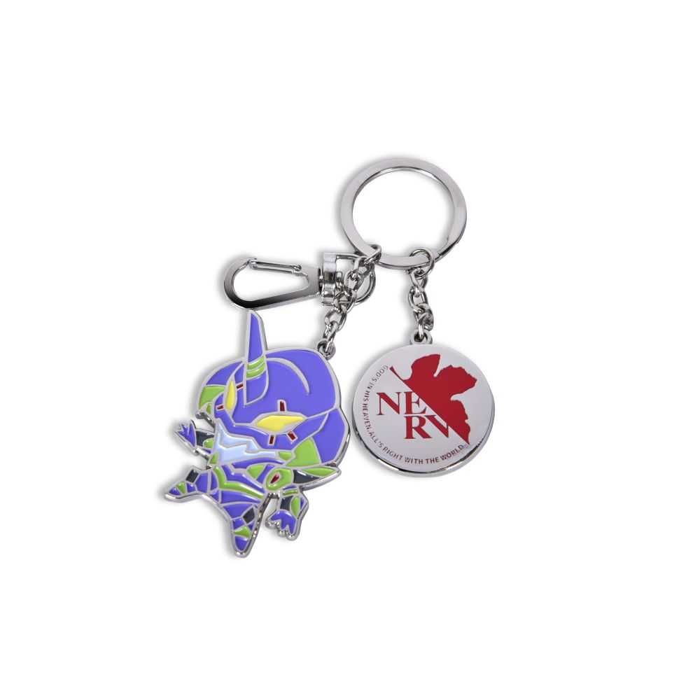 【EVA新世紀福音戰士】初號機 Q版造型鑰匙圈 FXG218-23