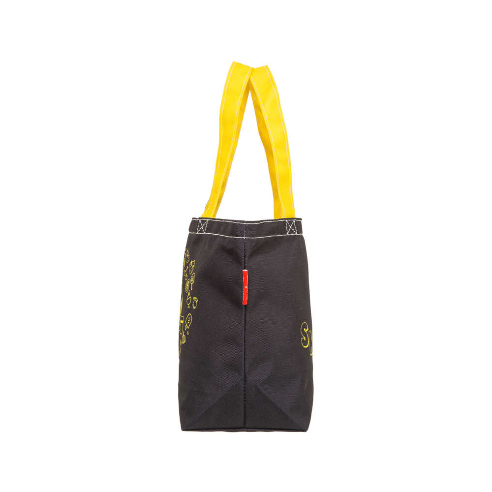 【OUTDOOR】SNOOPY聯名款購物袋-黑色 ODP19F03BK