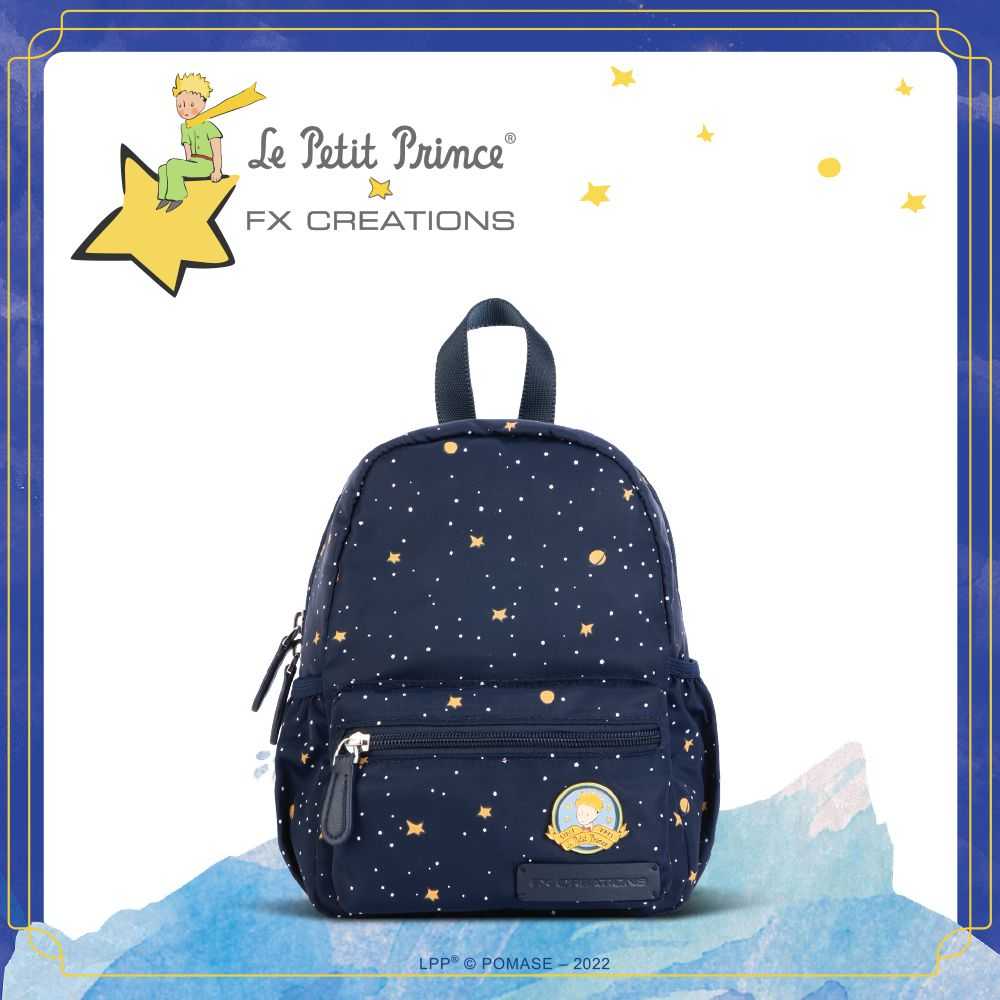 【小王子Le Petit Prince聯名款】閃耀星空親子系列 迷你後背包-星空藍 LPP76305-98