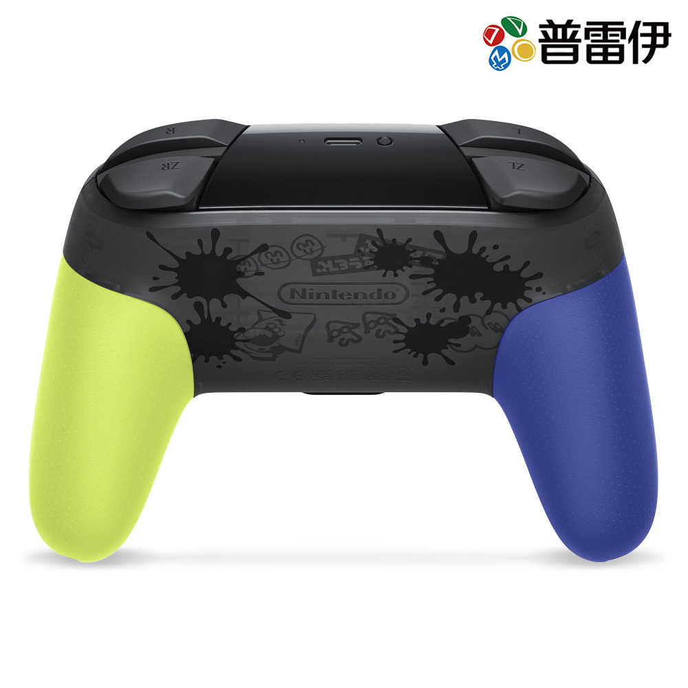 【NS】Nintendo Switch Pro 控制器 （斯普拉遁3／漆彈大作戰3）【台灣公司貨 保固一年】