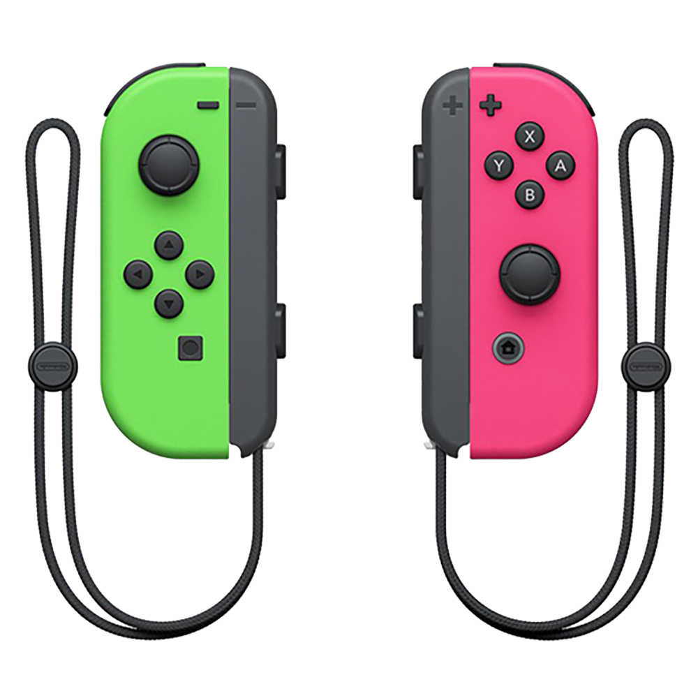 【NS周邊】NS Joy-Con (L/R)【電光綠/電光粉紅】】《台灣公司貨 保固一年》