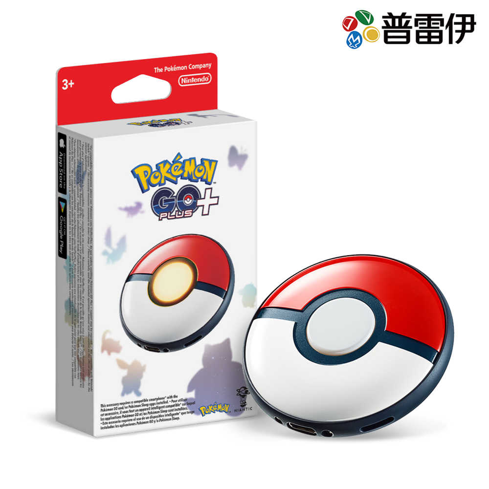 【NS周邊】 Pokémon GO Plus+ 【支援寶可夢GO 寶可夢Sleep】