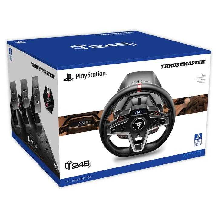 【Thrustmaster】【PS周邊】Thrustmaster T248力回饋方向盤