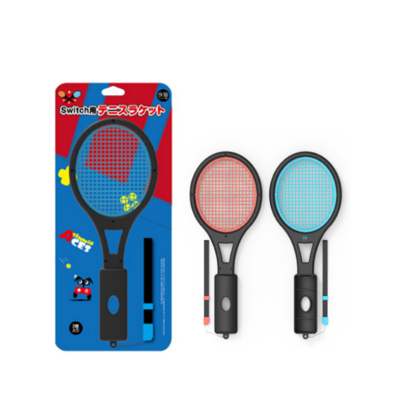 【全新現貨】NS良值網球拍紅藍色2入 瑪利歐網球ACE【NeoGamer】