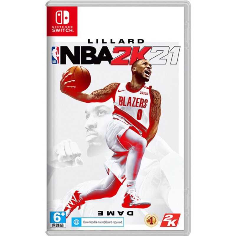 全新現貨附虛擬幣特典ns Switch Nba 2k21 中文一般版 星人類 星人類電玩遊戲週邊 線上購物 有閑購物