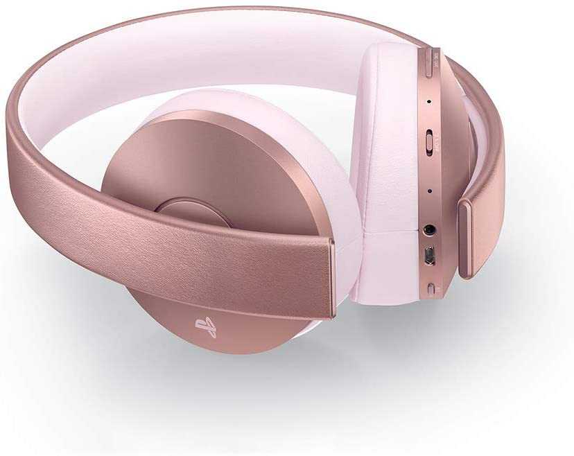 SONY PS4原廠 7.1虛擬聲道 輕量抗噪 無線耳罩耳機組 CUHYA-0080RG 玫瑰金【星人類】