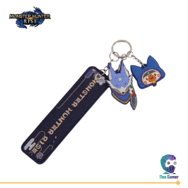 魔物獵人 Monster Hunter Rise 鑰匙圈 吊飾卡普空CAPCOM原廠周邊 【NeoGamer】
