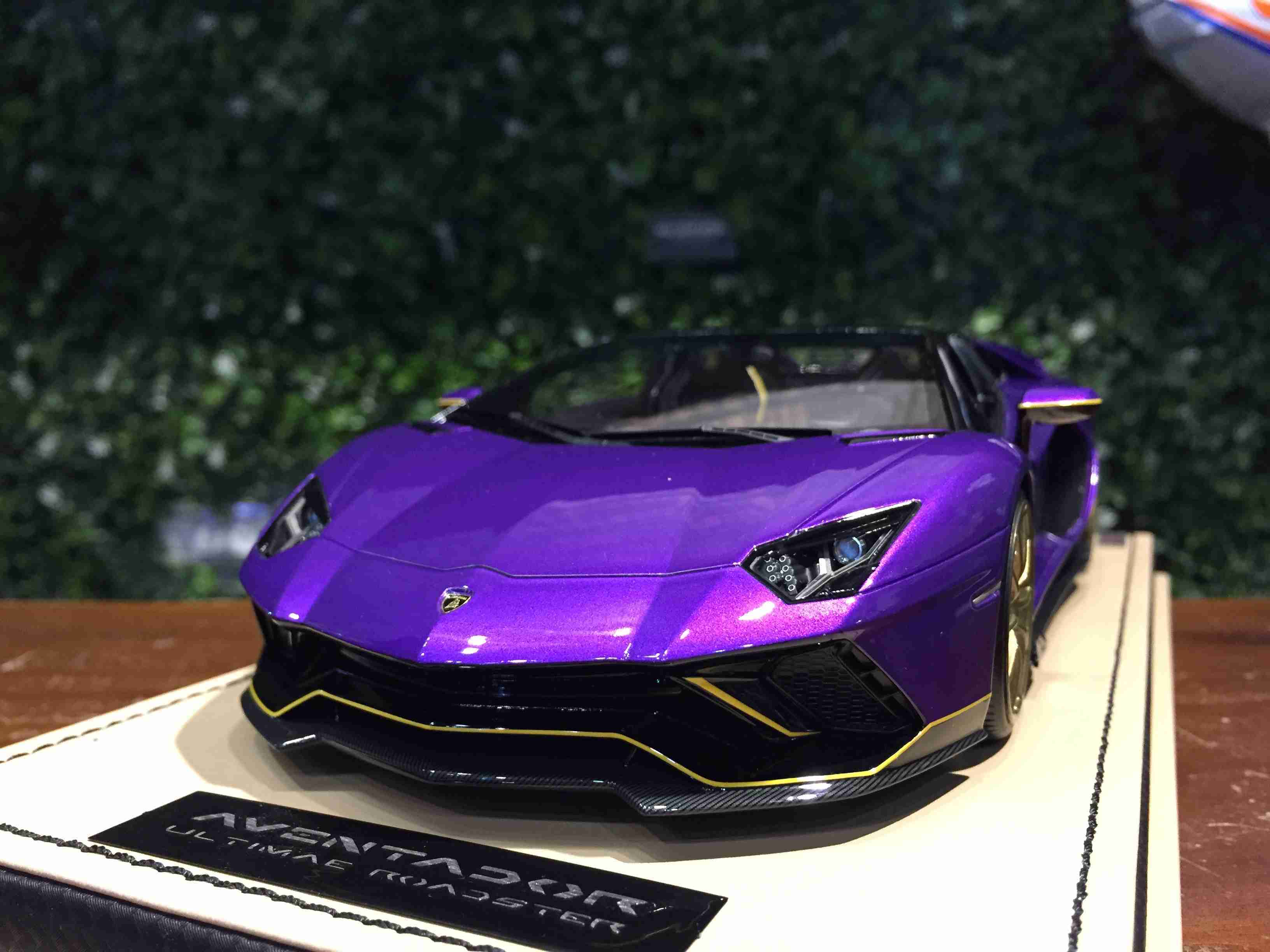 1/18 MR Lamborghini Aventador Ultimae Viola LAMBO051B【MGM】