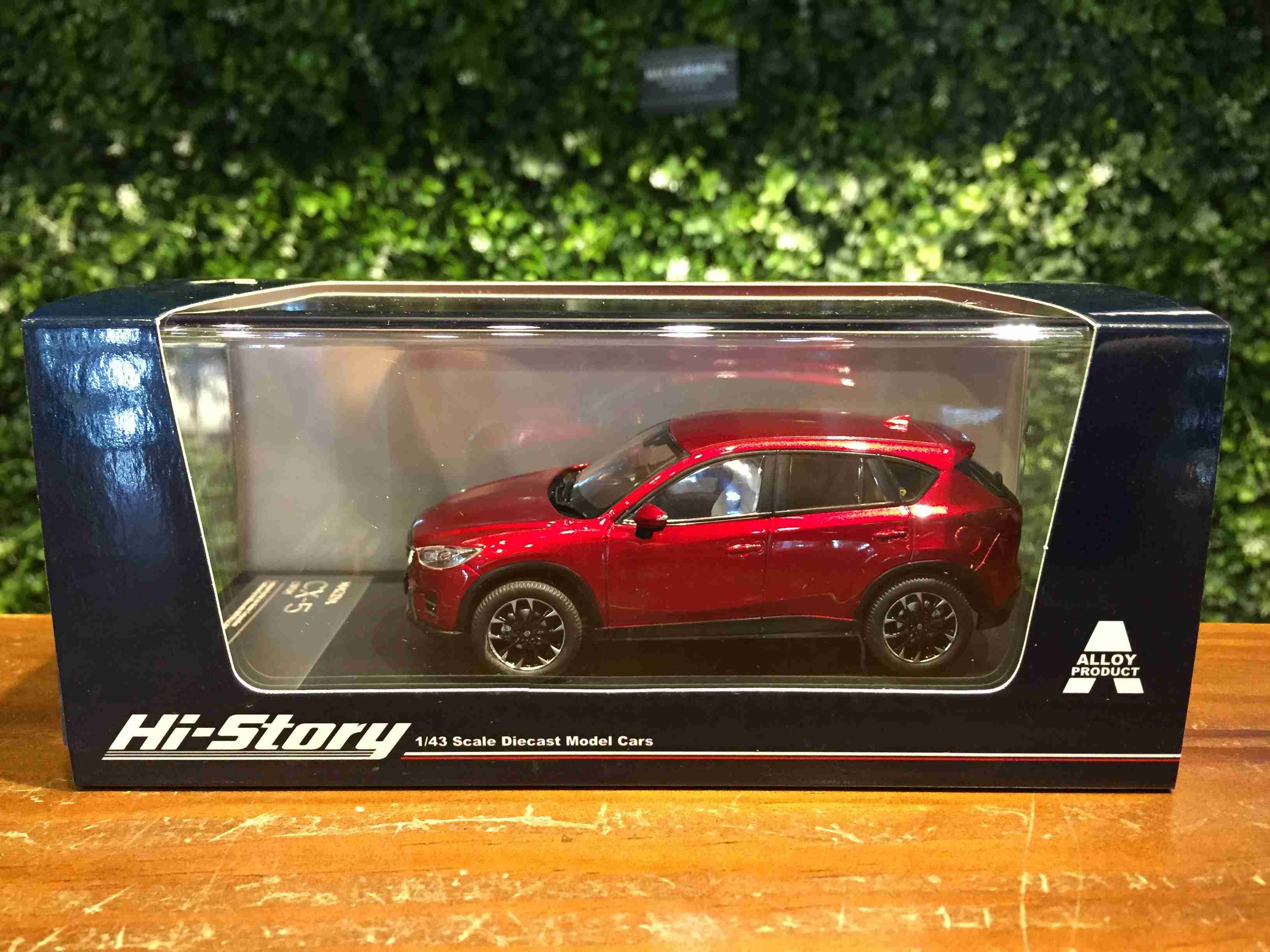 1/43 Hi-Story Mazda CX-5 2015 Red HS136RE【MGM】