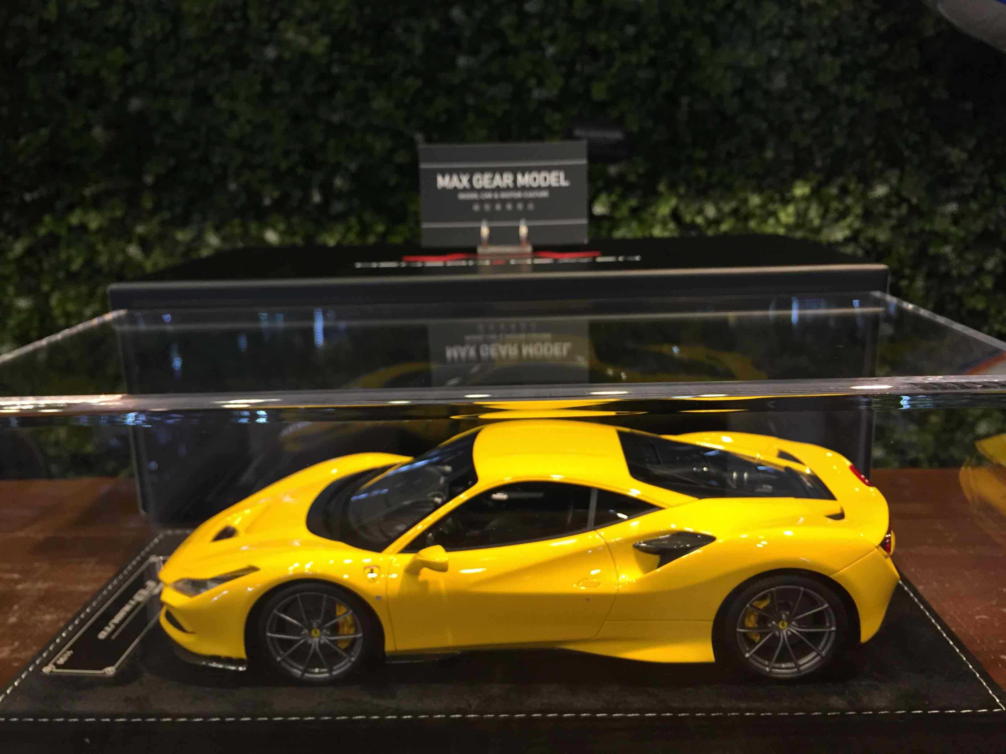 1/18 HH Model Ferrari F8 Tributo Speedy Yellow【MGM】