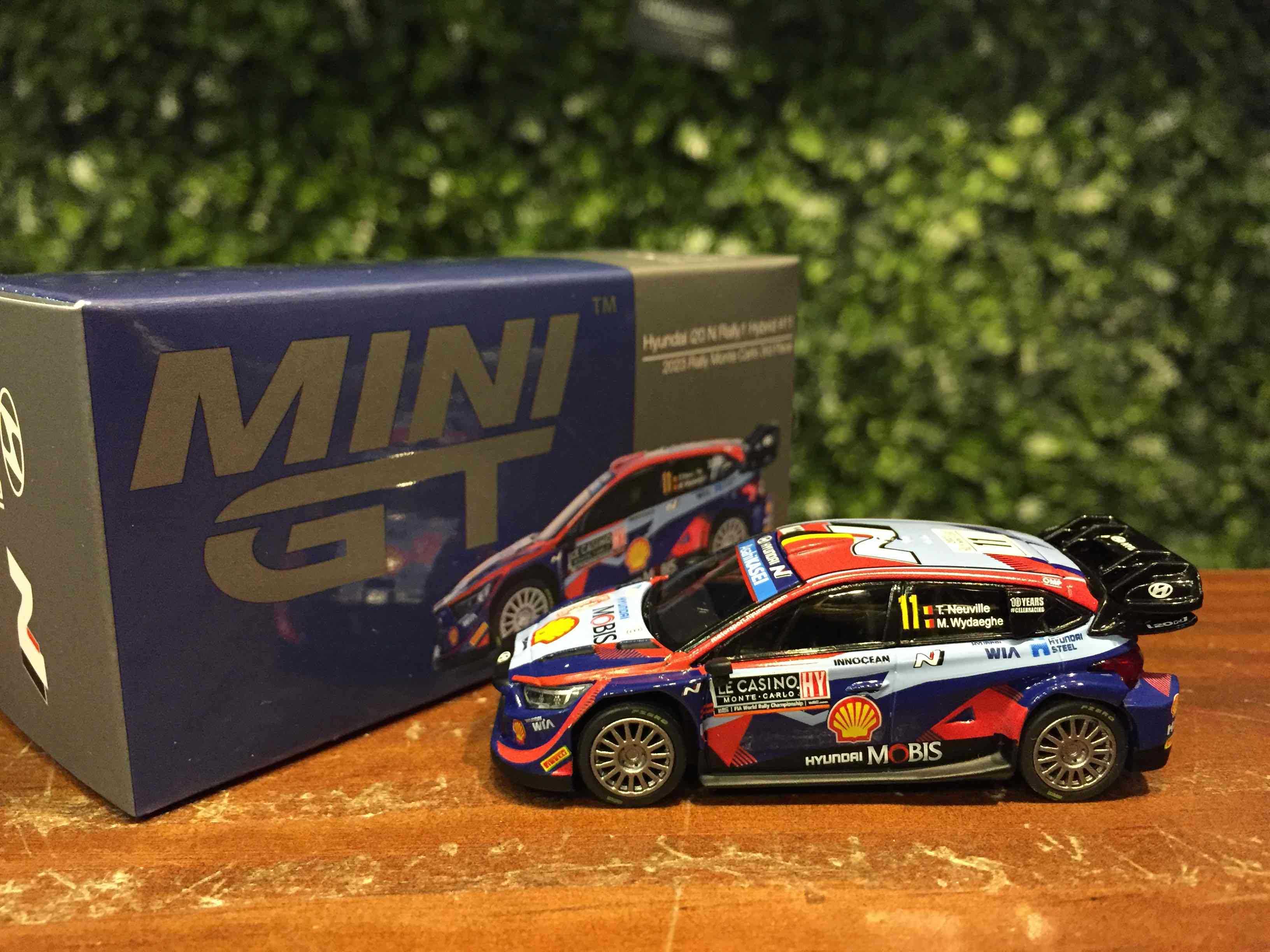 1/64 MiniGT Hyundai i20 N 2023 MonteCarlo 3rd MGT00710L【MGM】