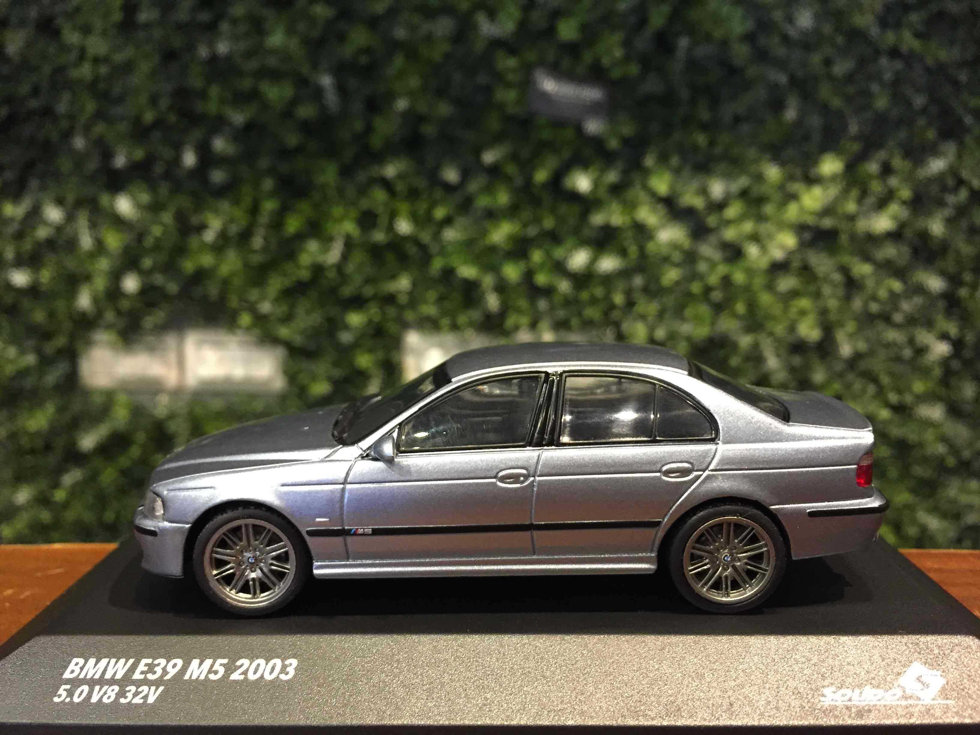 1/43 Solido BMW M5 (E39) 2000 Silver Blue S4310503【MGM】