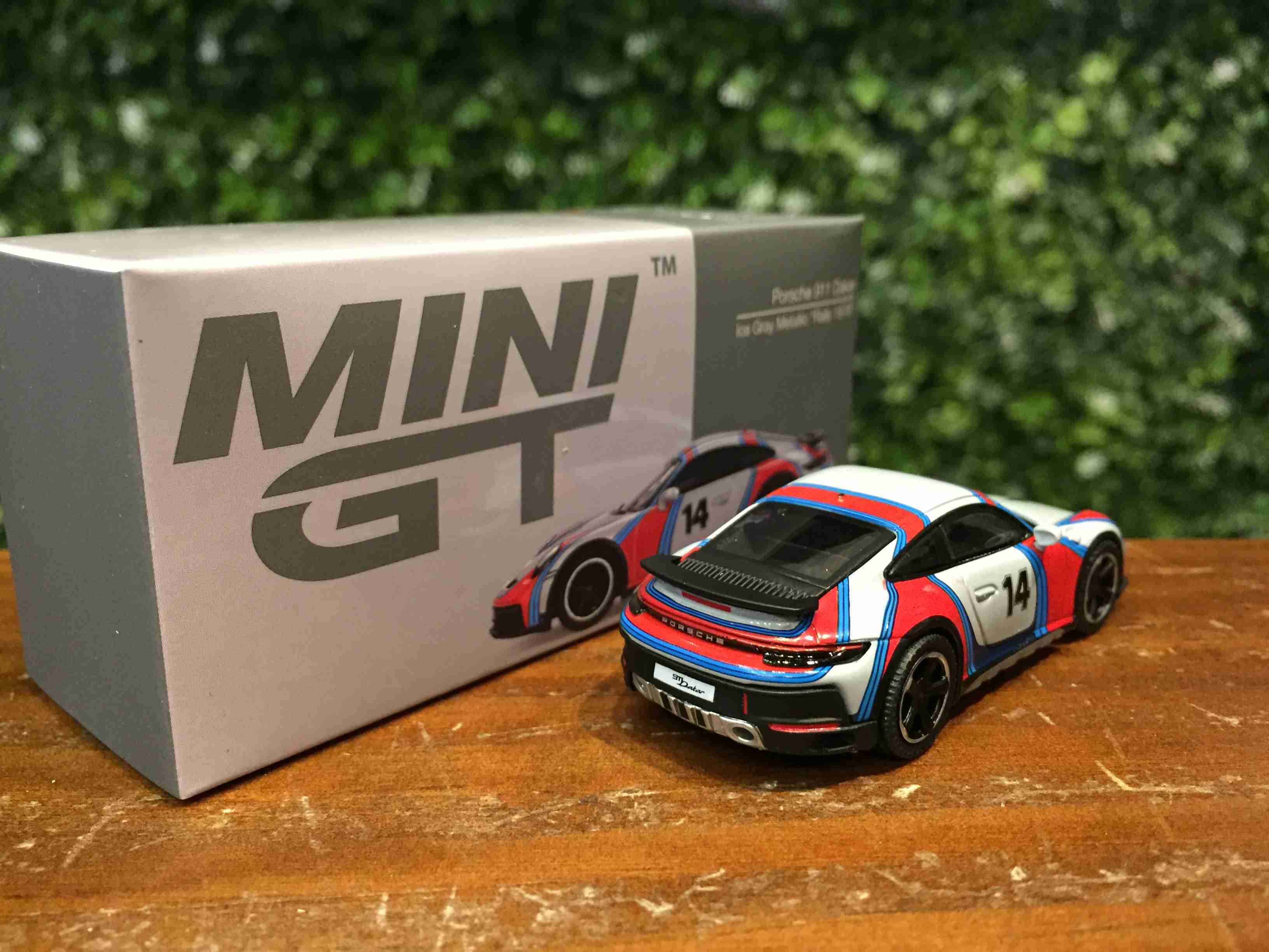 1/64 MiniGT Porsche 911 Dakar Ice Rally 1978 MGT00964L【MGM】