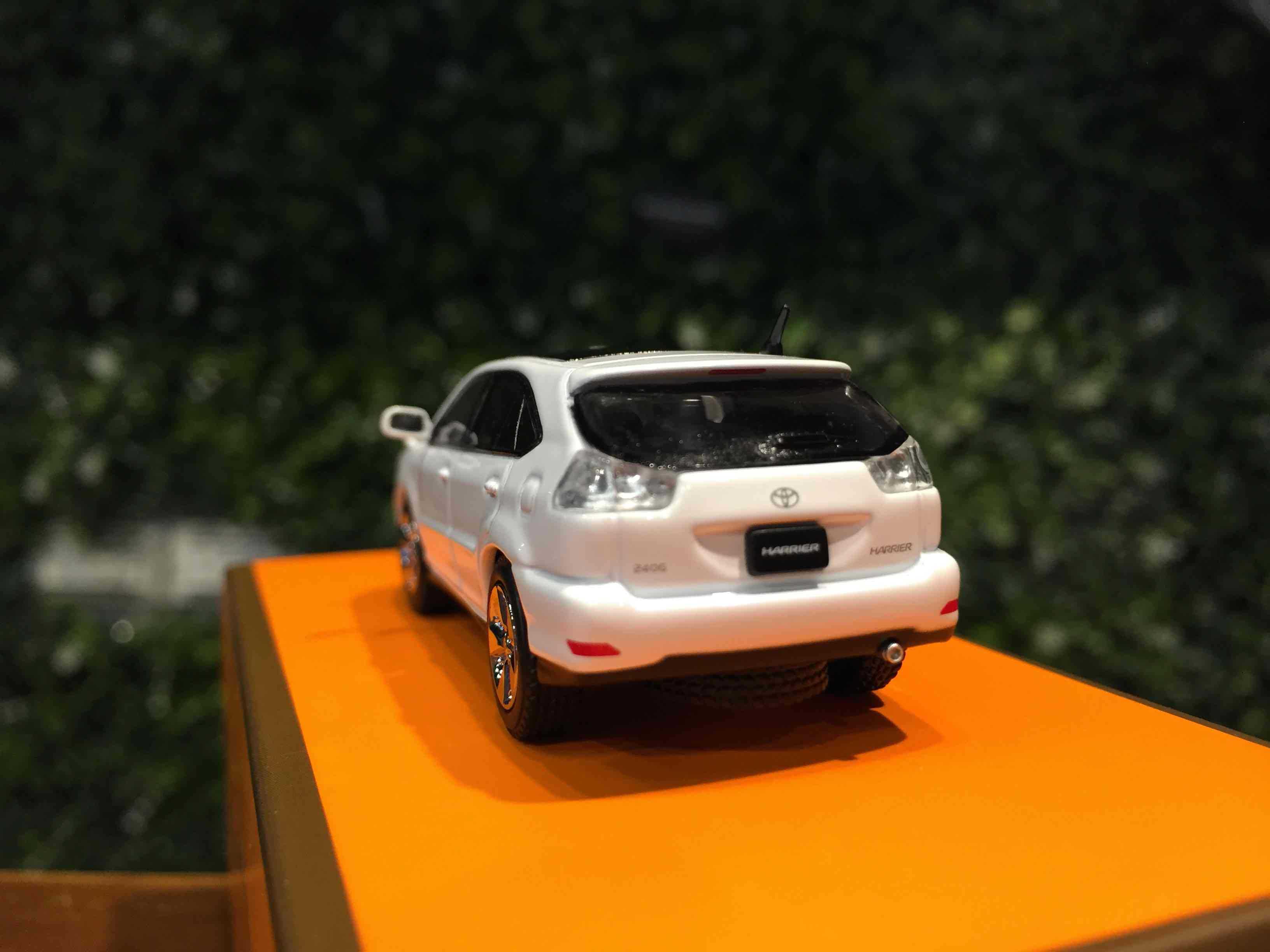 1/64 GCD Toyota Harrier 2003 White RX KS035280【MGM】