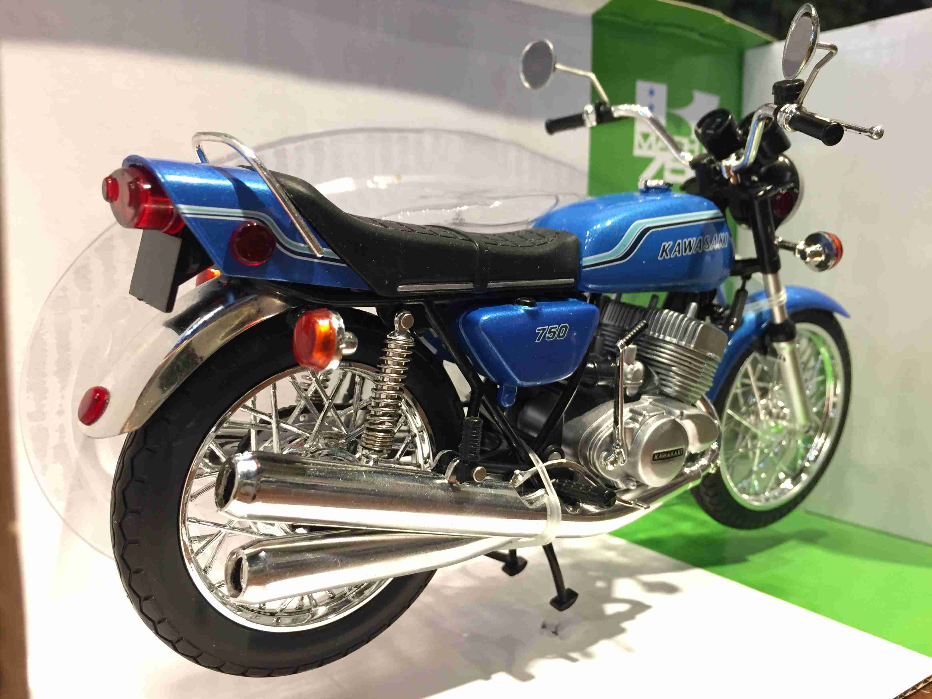 1/12 Aoshima Kawasaki 750SS MACH IV Blue 108185【MGM】