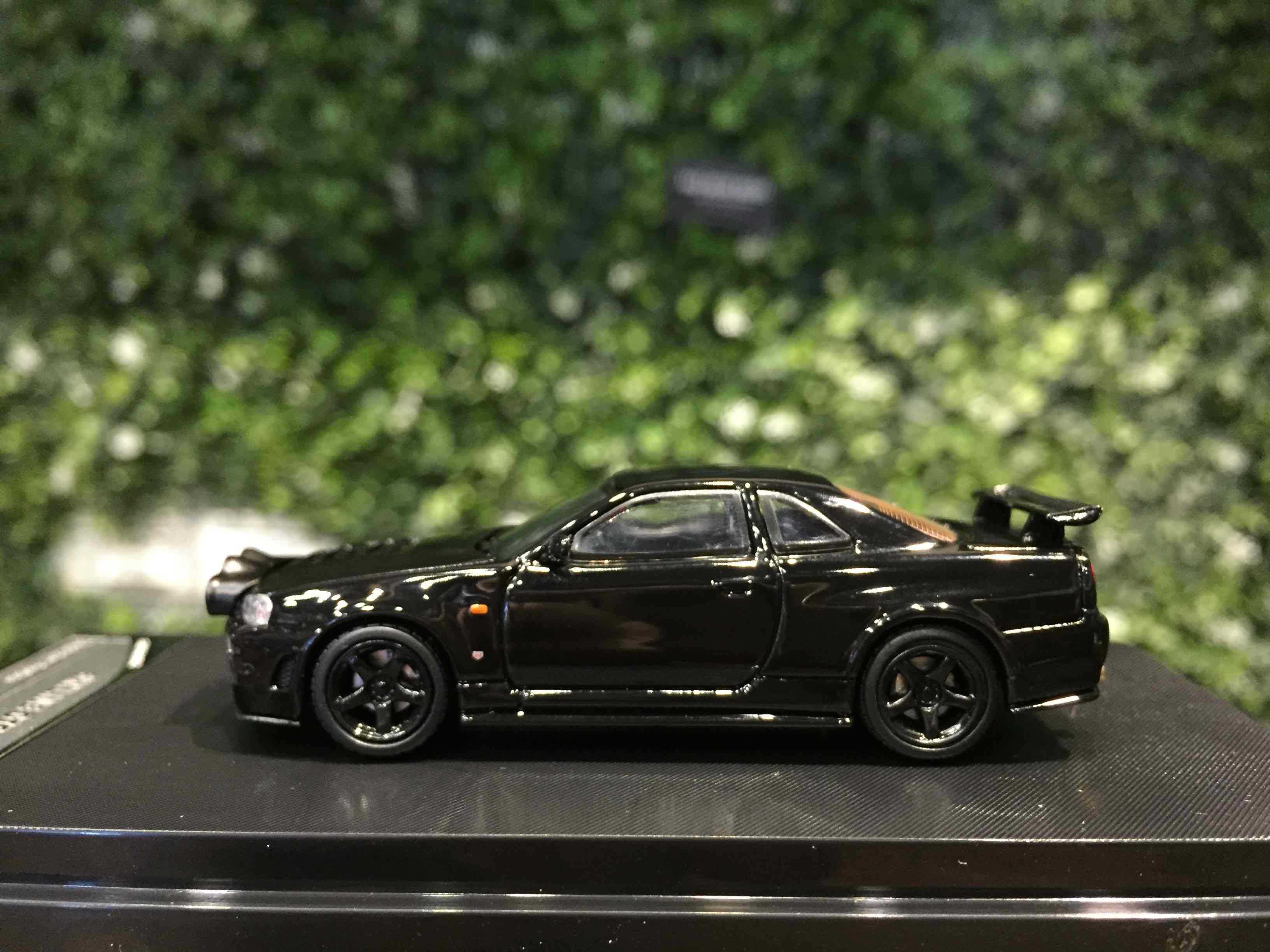 1/64 StreetWeapon Nissan Skyline GTR (R34) Drift Black【MGM】