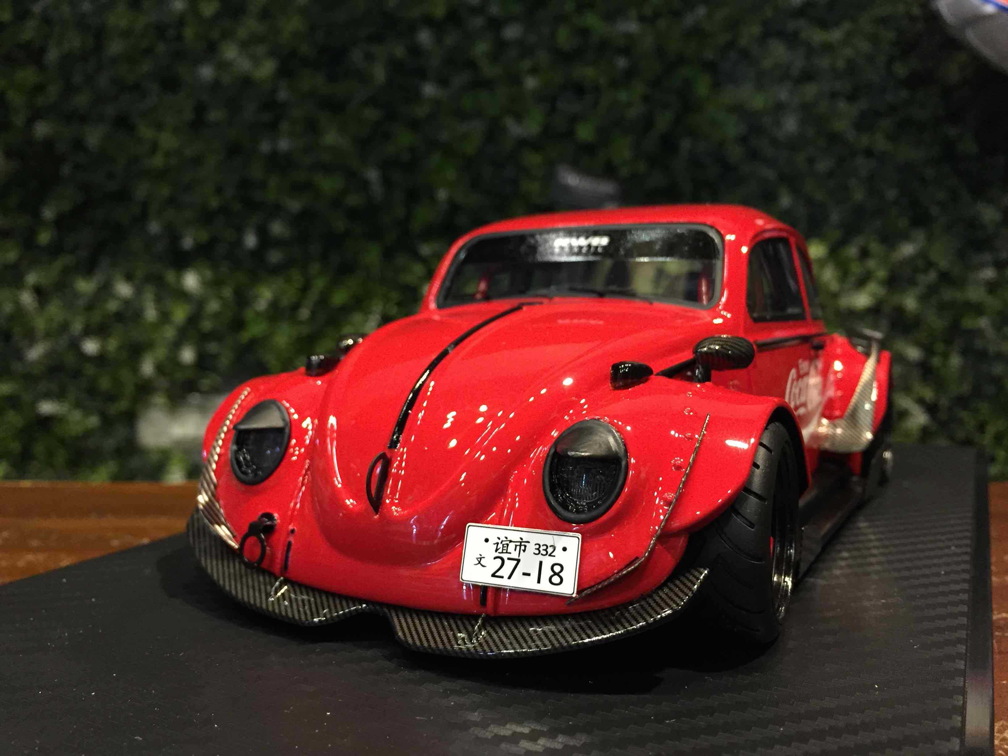 1/18 MYC RWB Volkswagen VW Beetle CocaCola【MGM】