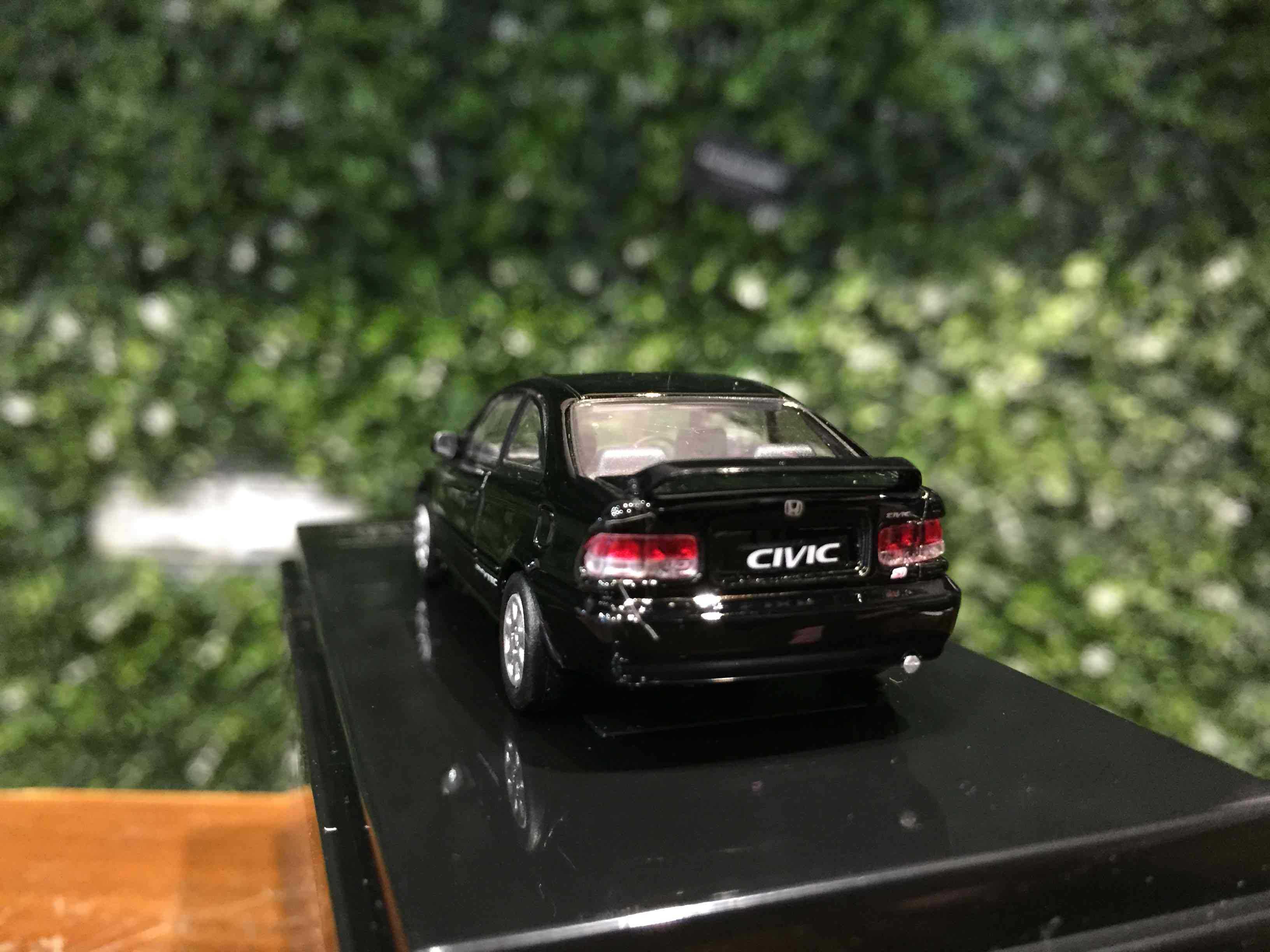 1/64 Paragon Honda Civic Si EM1 1999 Black PA65623【MGM】