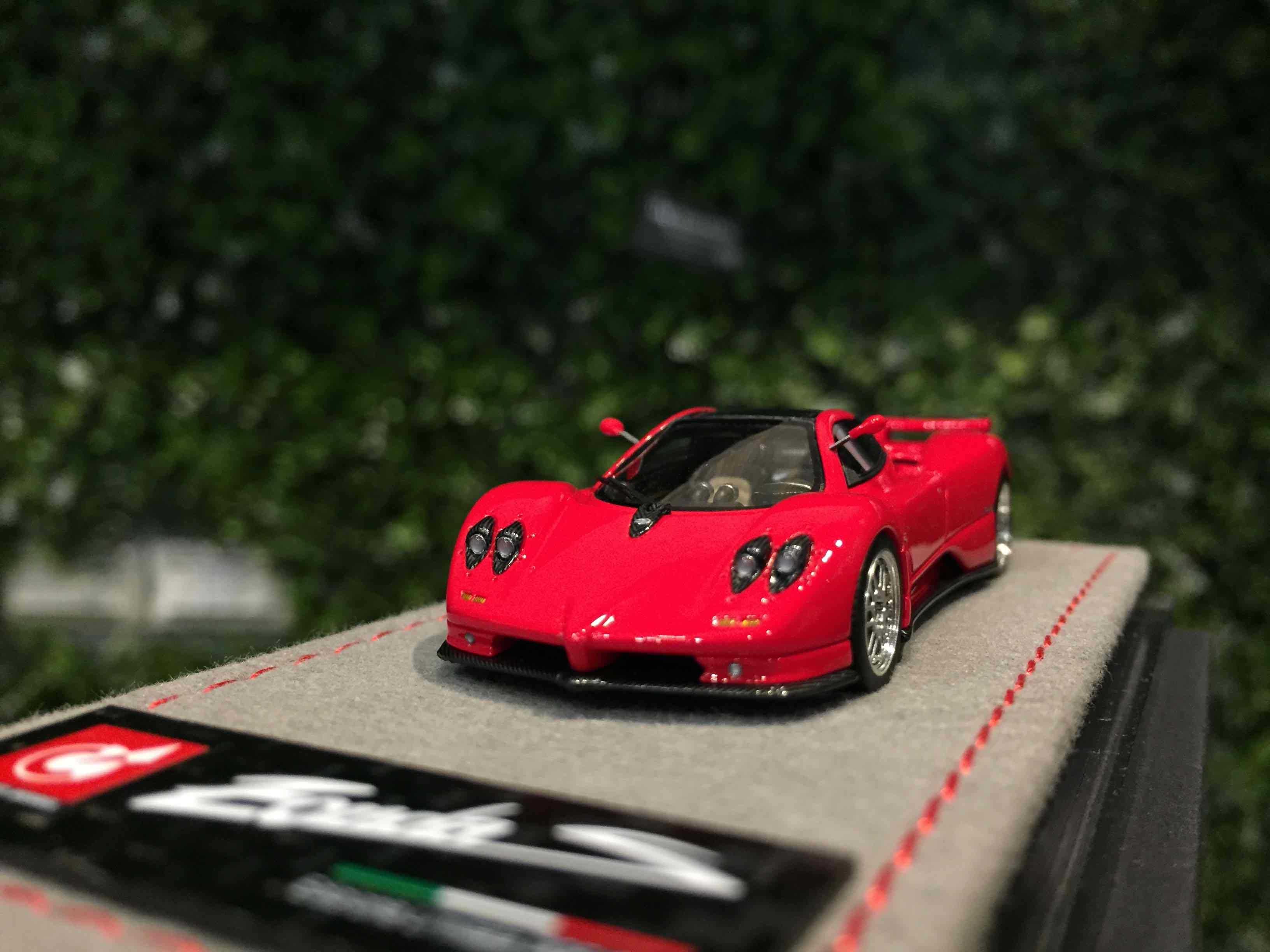 1/64 Locarno Pagani Zonda S Monza Red LM64001F【MGM】