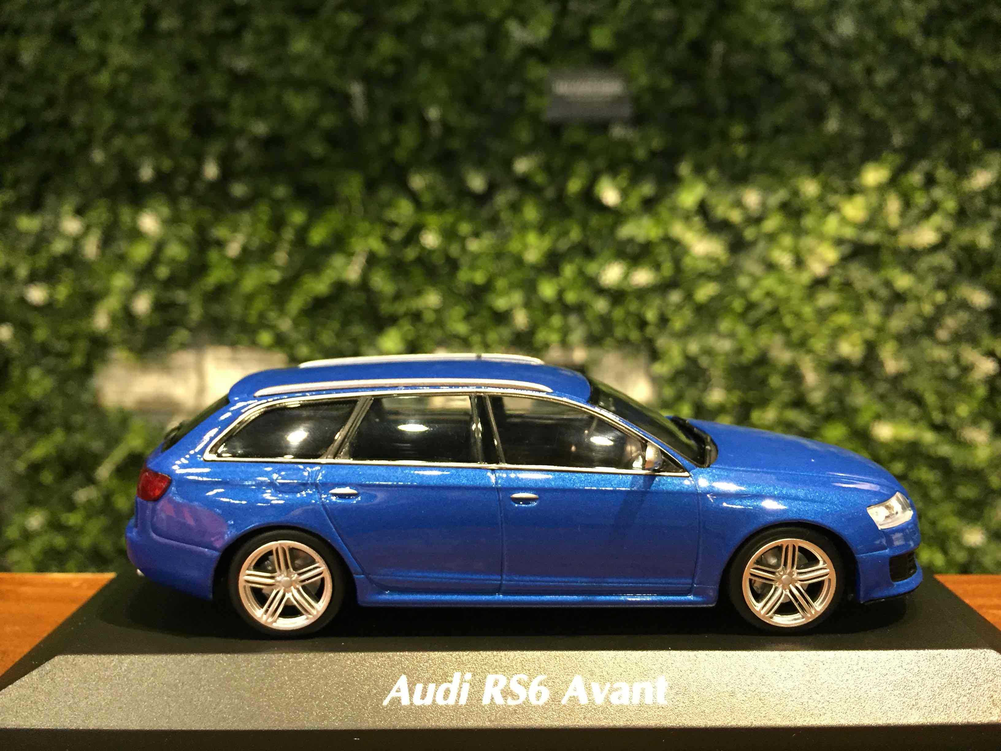 1/43 Minichamps Audi RS6 Avant 2007 Blue 940017211【MGM】