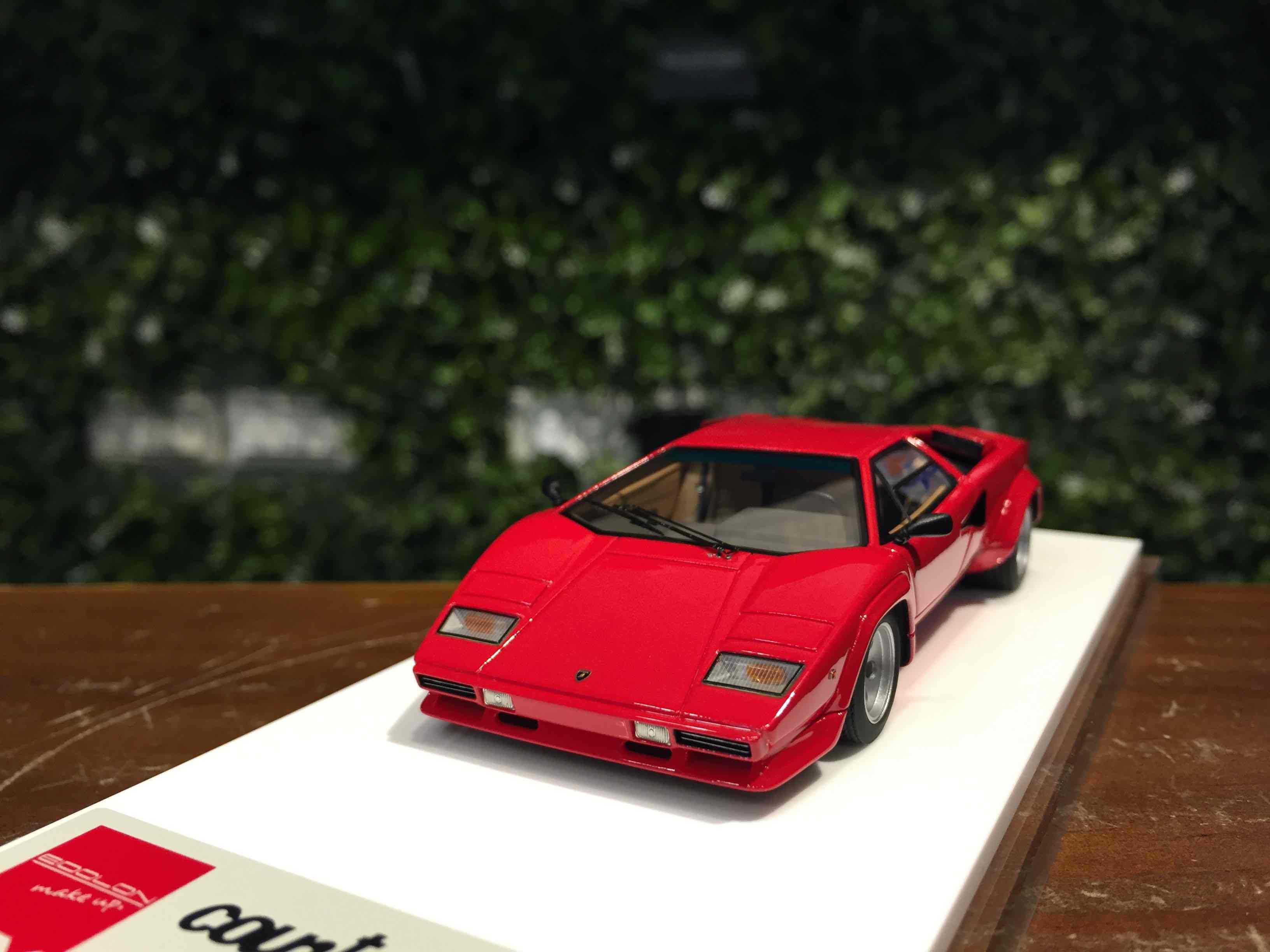 1/43 MakeUp Lamborghini Countach LP5000QV 1985 EM447A【MGM】