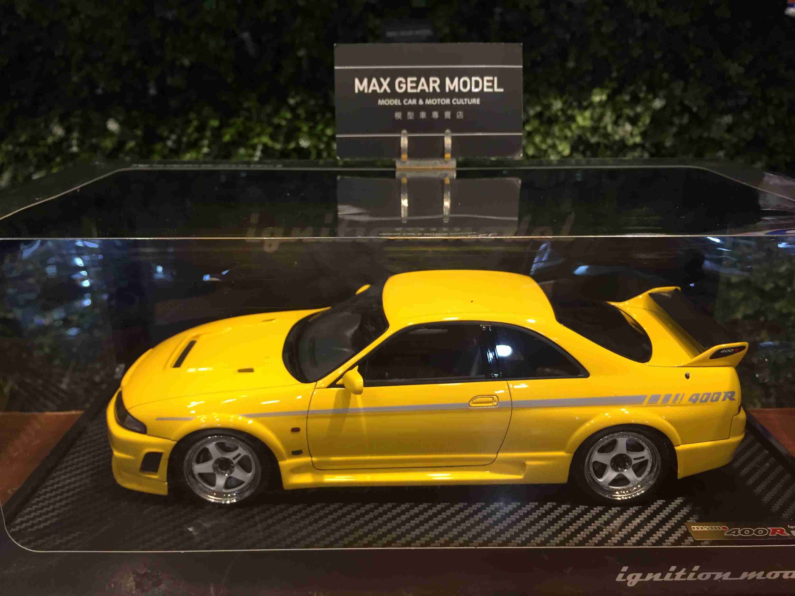 1/18 Ignition Model Nismo R33 GT-R 400R Yellow IG2252【MGM】