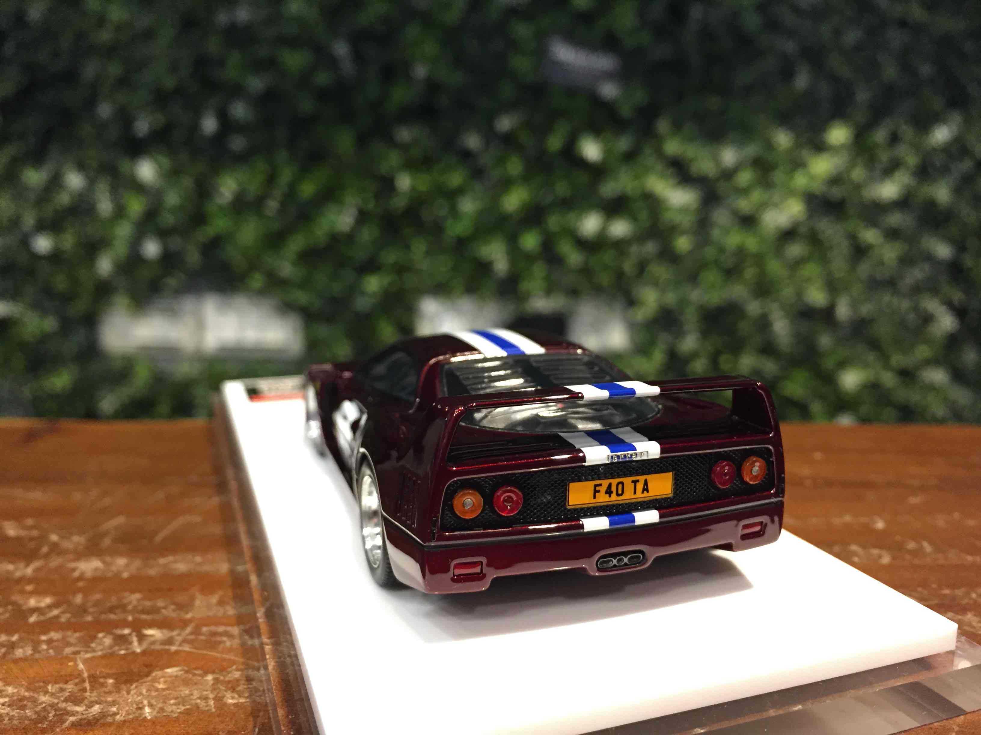 1/43 SCM Ferrari F40 1987 Rosso Rubino CM610O【MGM】