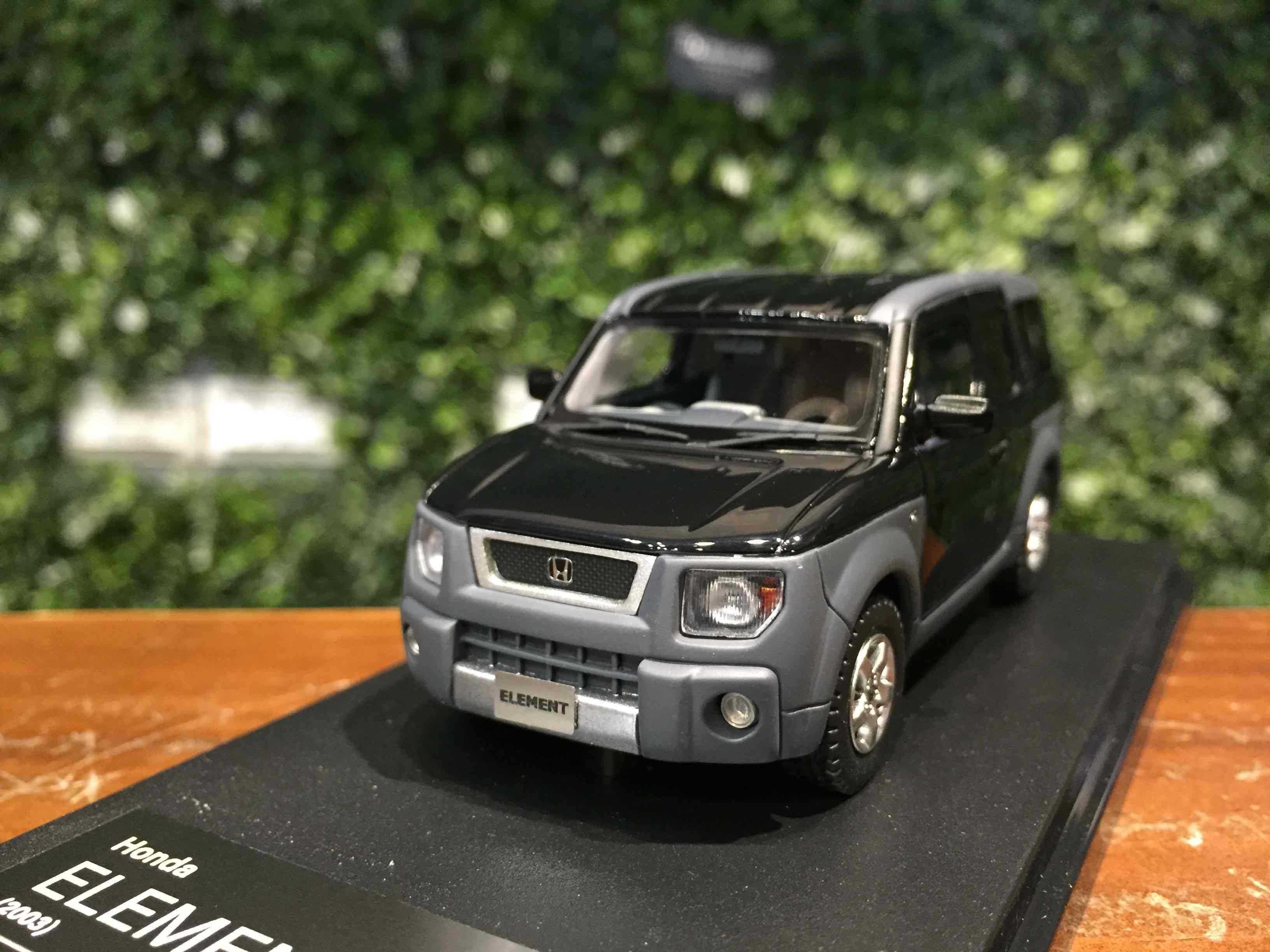 1/43 Hi-Story Honda Element 2003 Black HS434BK【MGM】