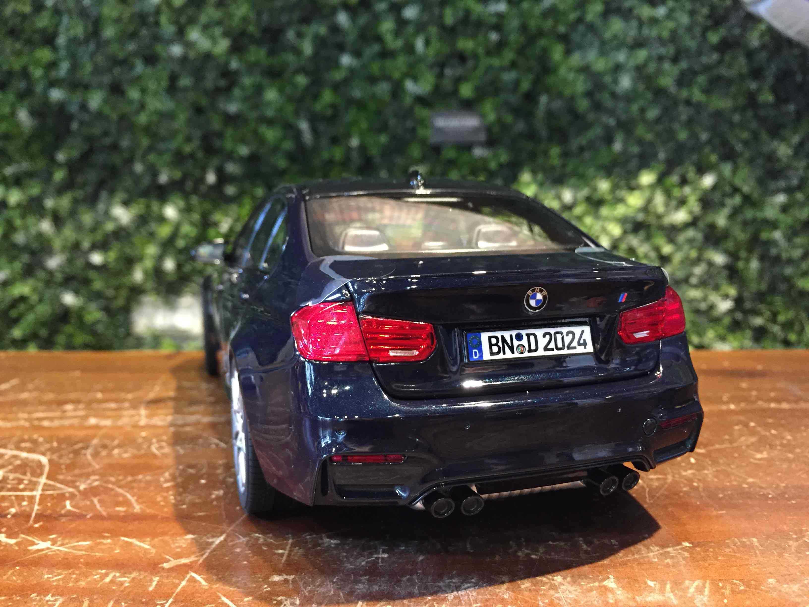 1/18 Norev BMW M3 Competition (F80) 2017 Blue 183236【MGM】 - Max Gear ...