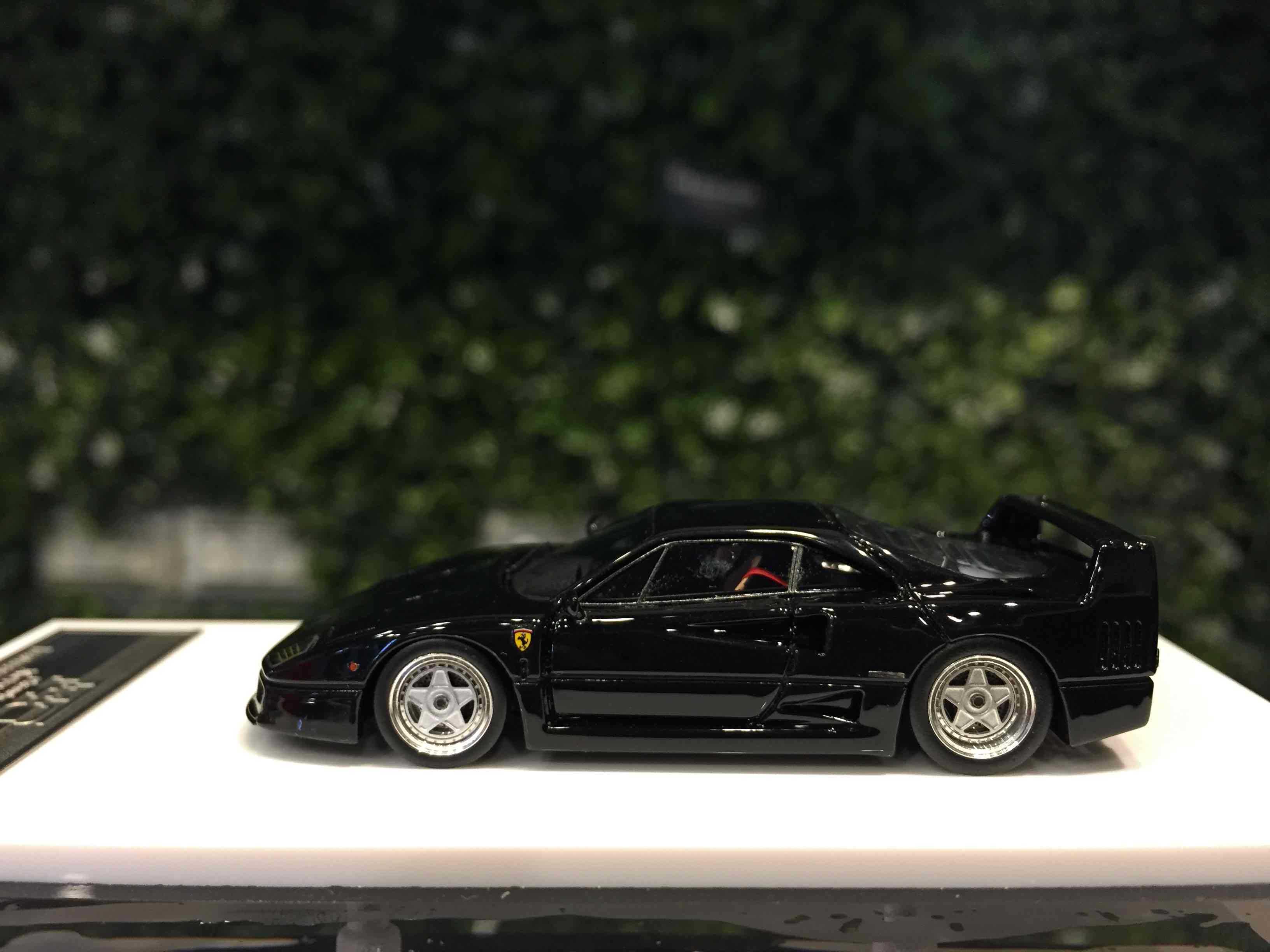 1/64 SCM Ferrari F40 LM 1987 Nero Daytona SCM06O【MGM】